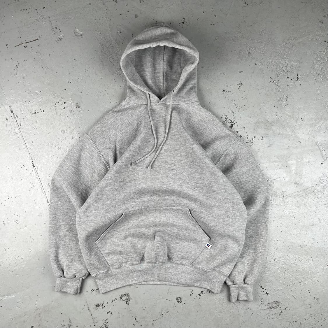 빈티지 러셀 애슬래틱 라이트 그레이 후드 상품이미지4