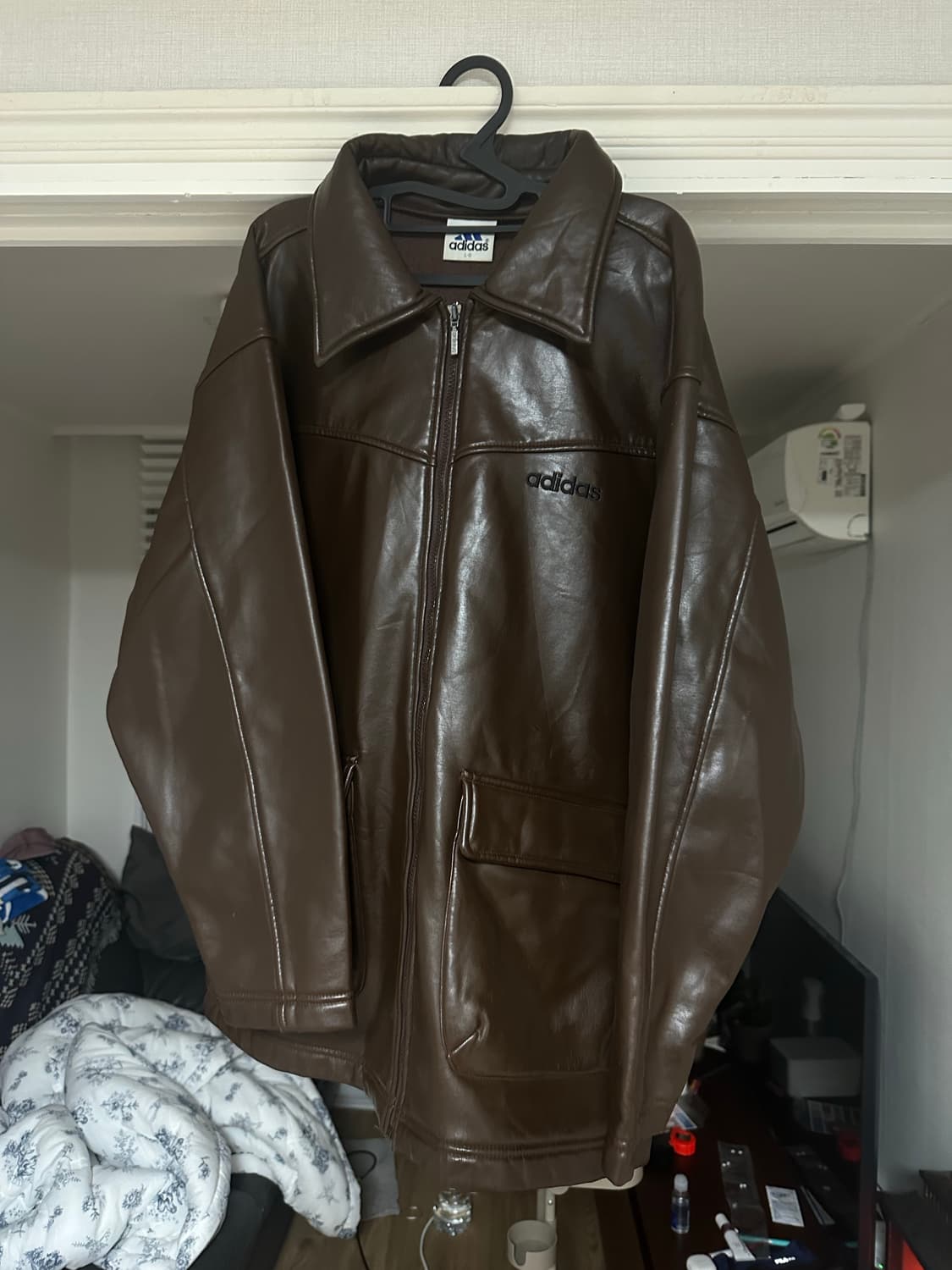아디디스 가죽자켓 상품이미지1
