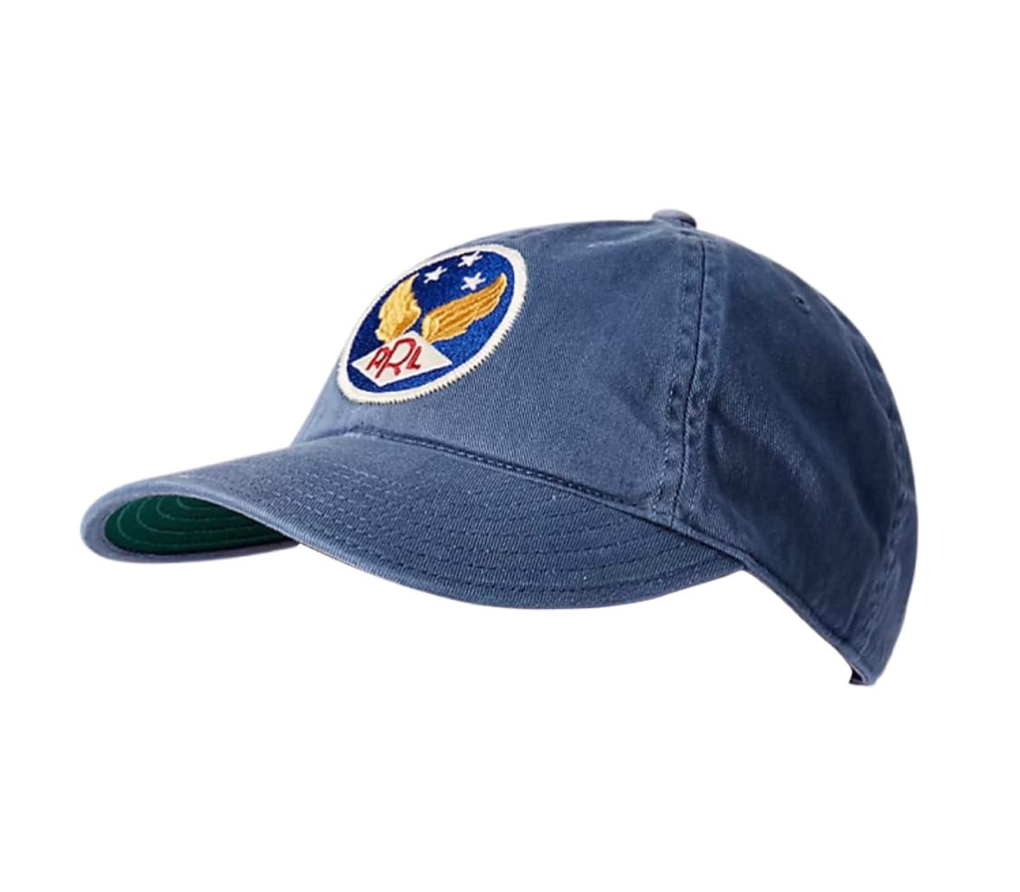 RRL 더블알엘 가먼트 다잉 트윌 볼캡 블루 (새상품) 상품이미지3