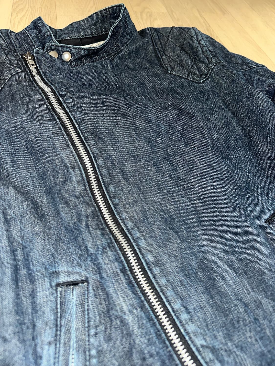 존 로렌스 설리반 데님 바이커 자켓 38사이즈 상품이미지2