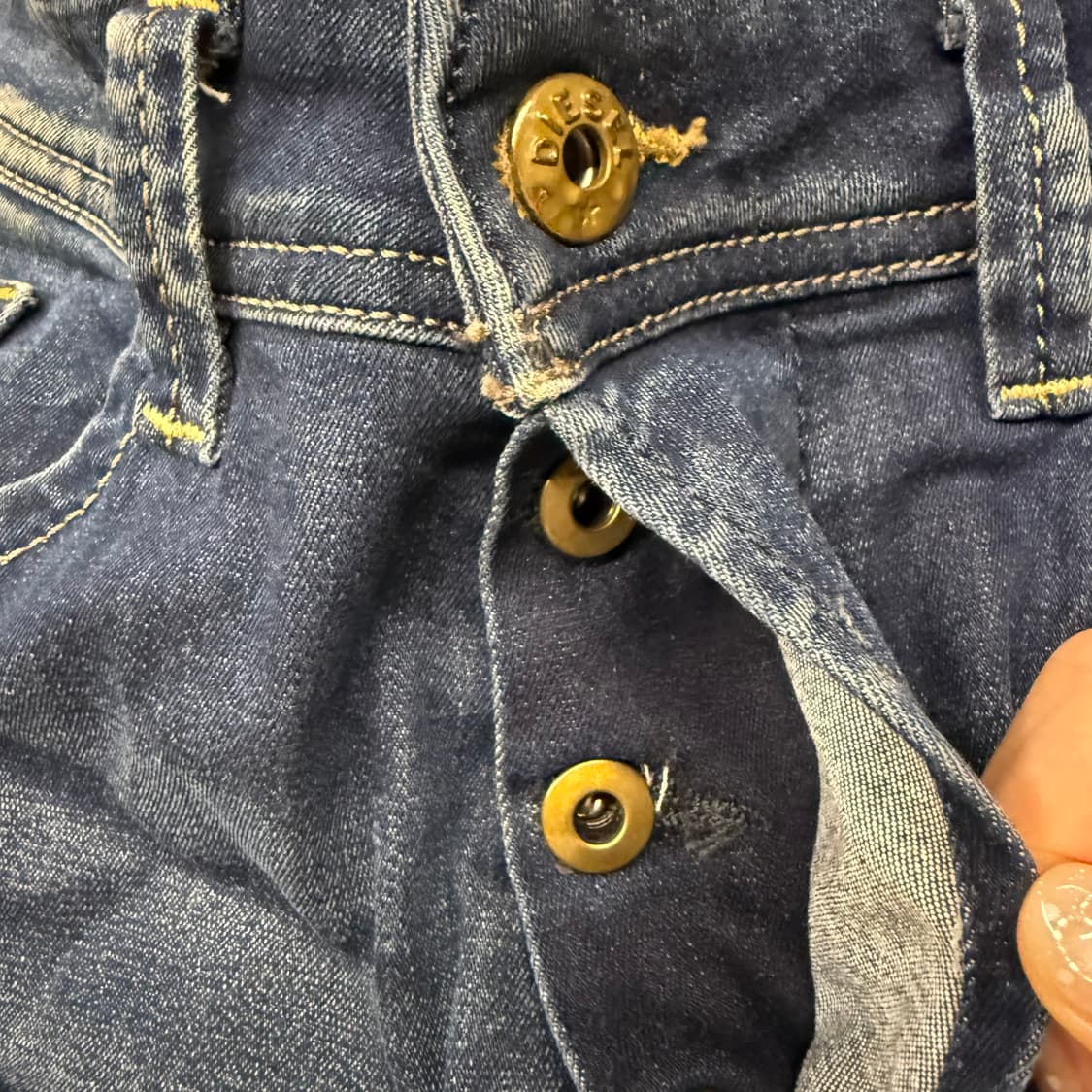 [정품] 디젤 청바지 워싱 데님 팬츠 b18 상품이미지6