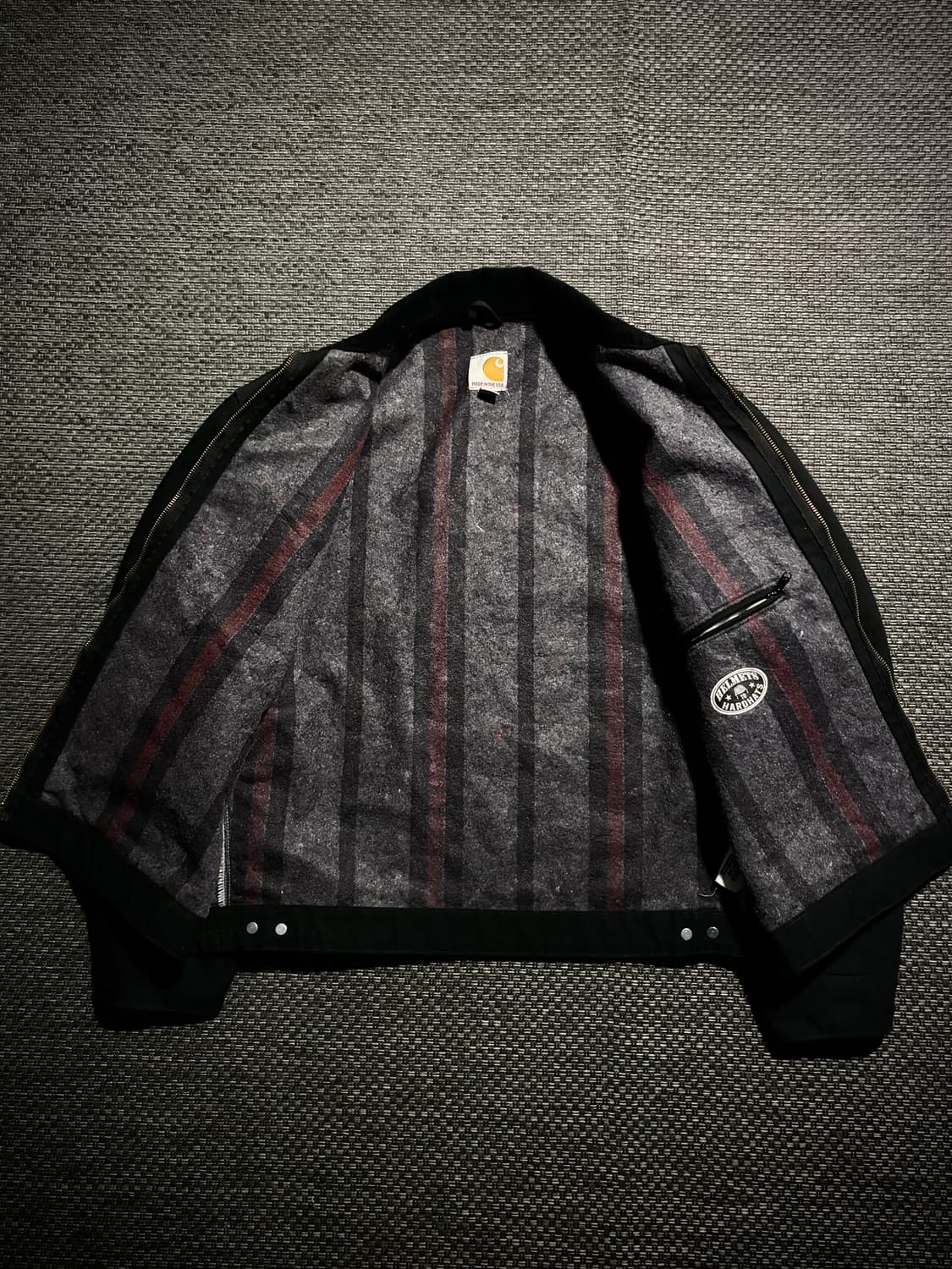 칼하트 디트로이트 J001 BLK L/R 상품이미지5