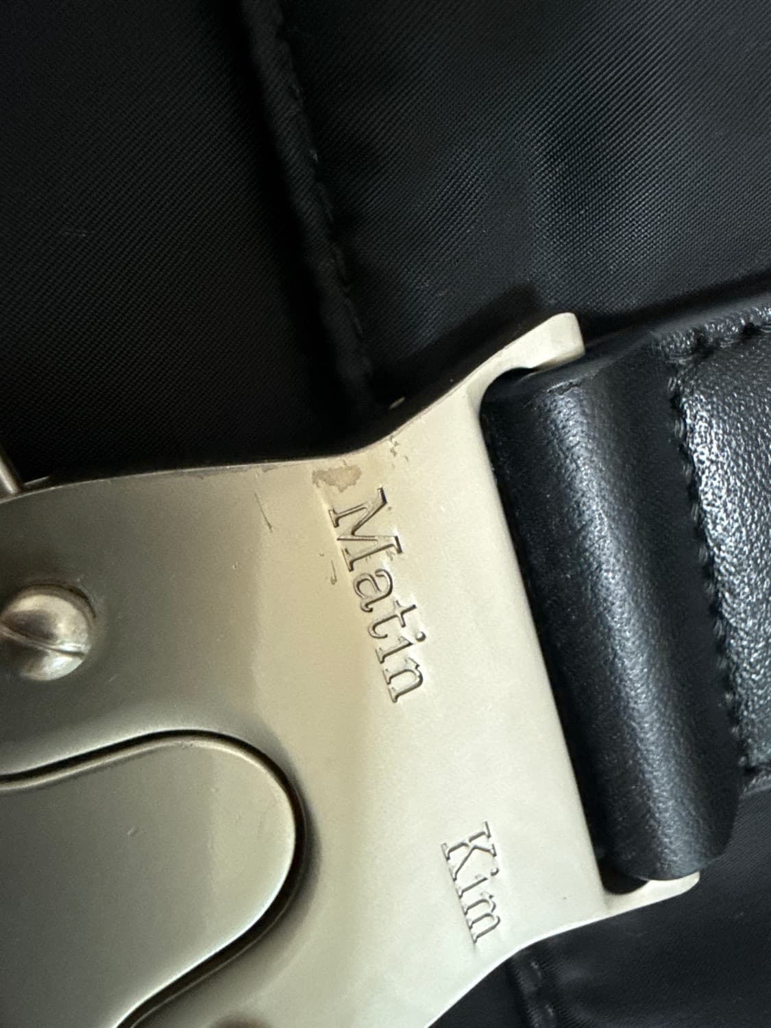 마뗑킴 버클백 블랙 상품이미지2