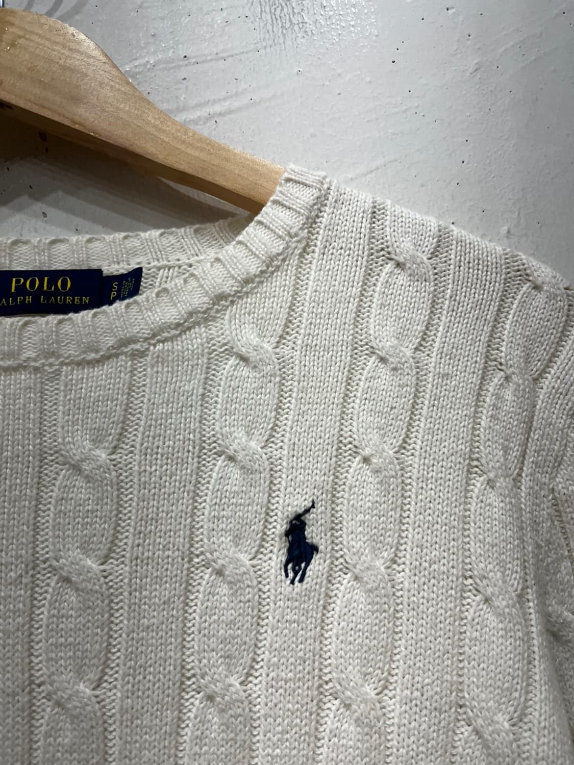 폴로랄프로렌 코튼 케이블 니트 우먼즈 상품이미지2