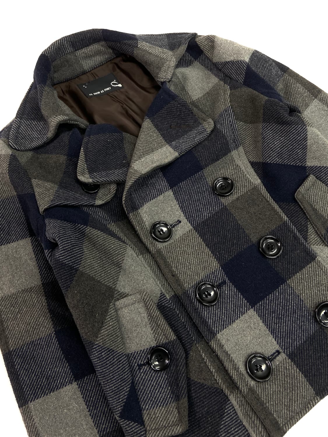 JPN Check coat .. 상품이미지2