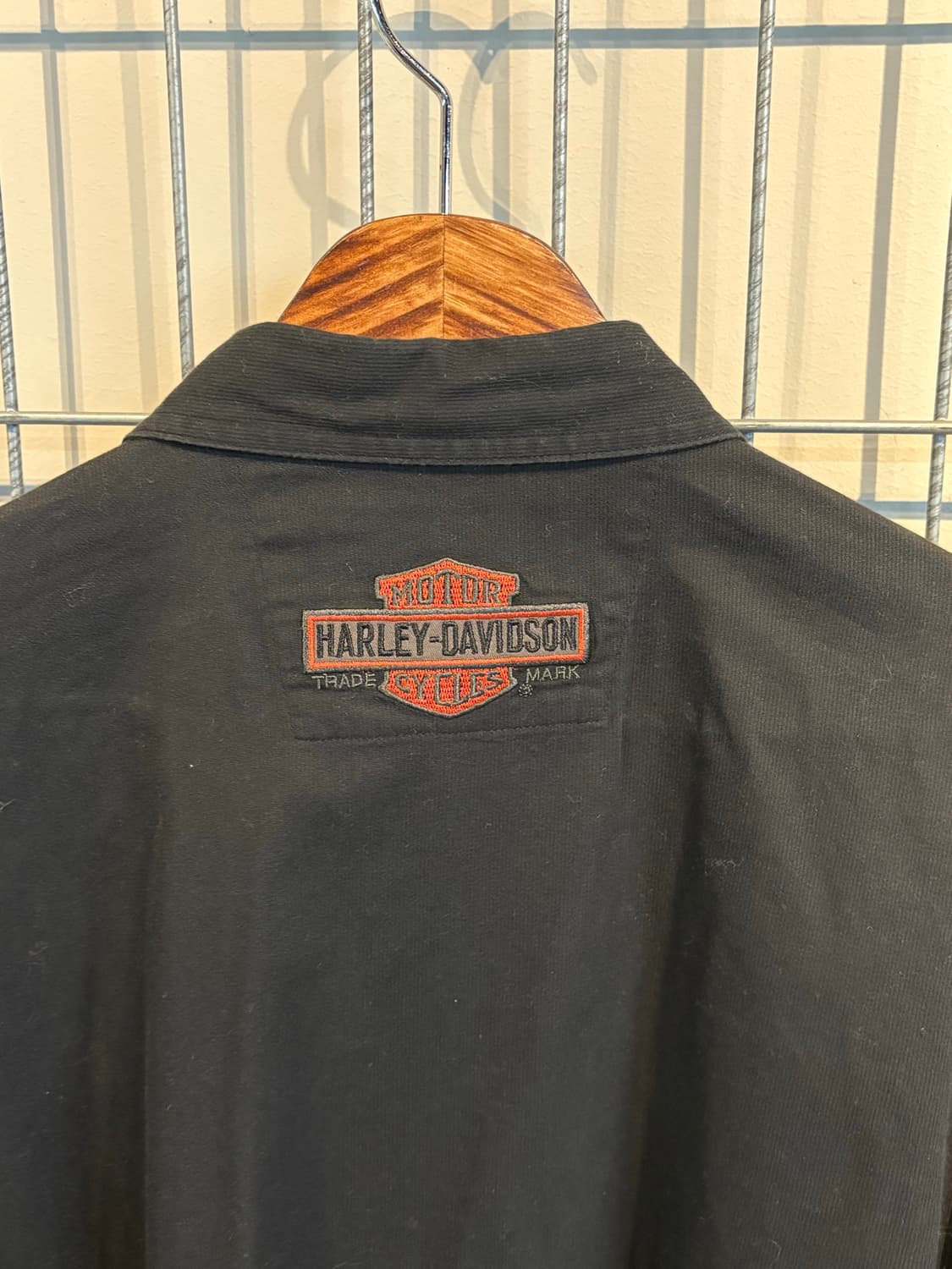 할리데이비슨 자수로고 블랙 셔츠 상품이미지8