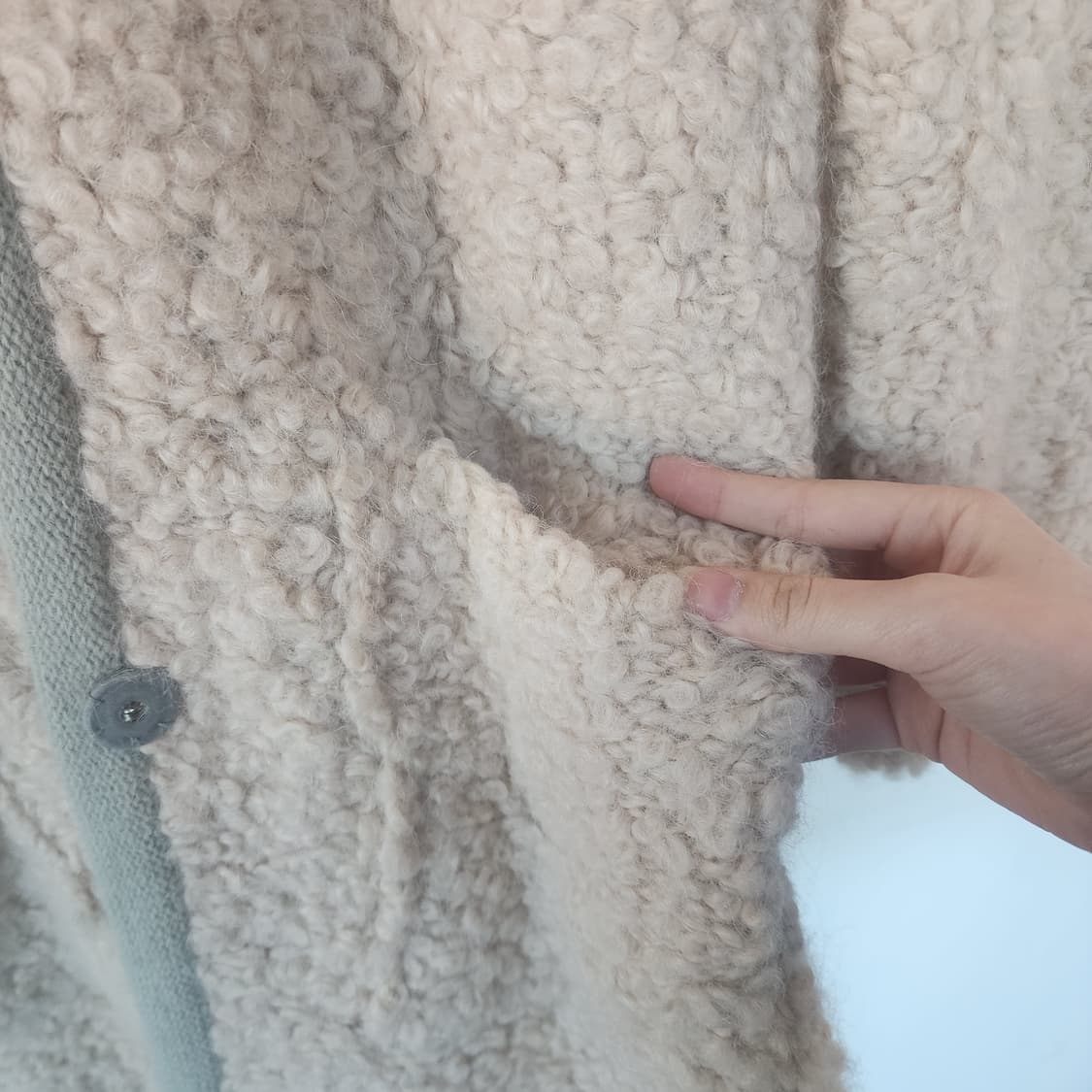 DEWL 뽀글이 롱 가디건 상품이미지6