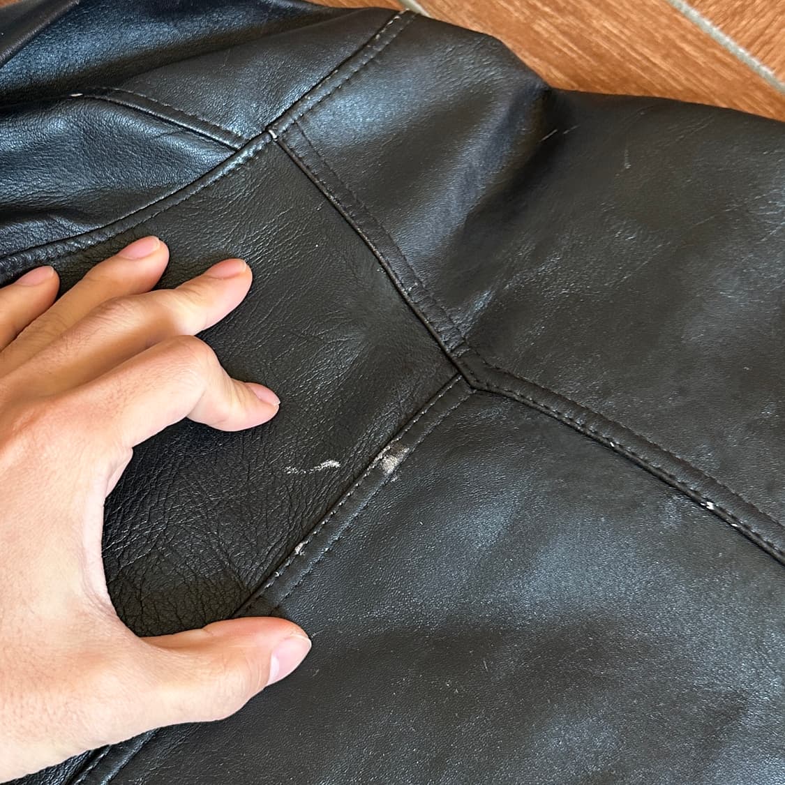 80-90’s Vintage genuine leather jacket 상품이미지9