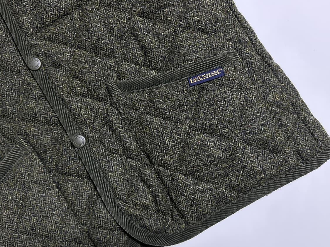 라벤햄 울 퀼팅 자켓 상품이미지2