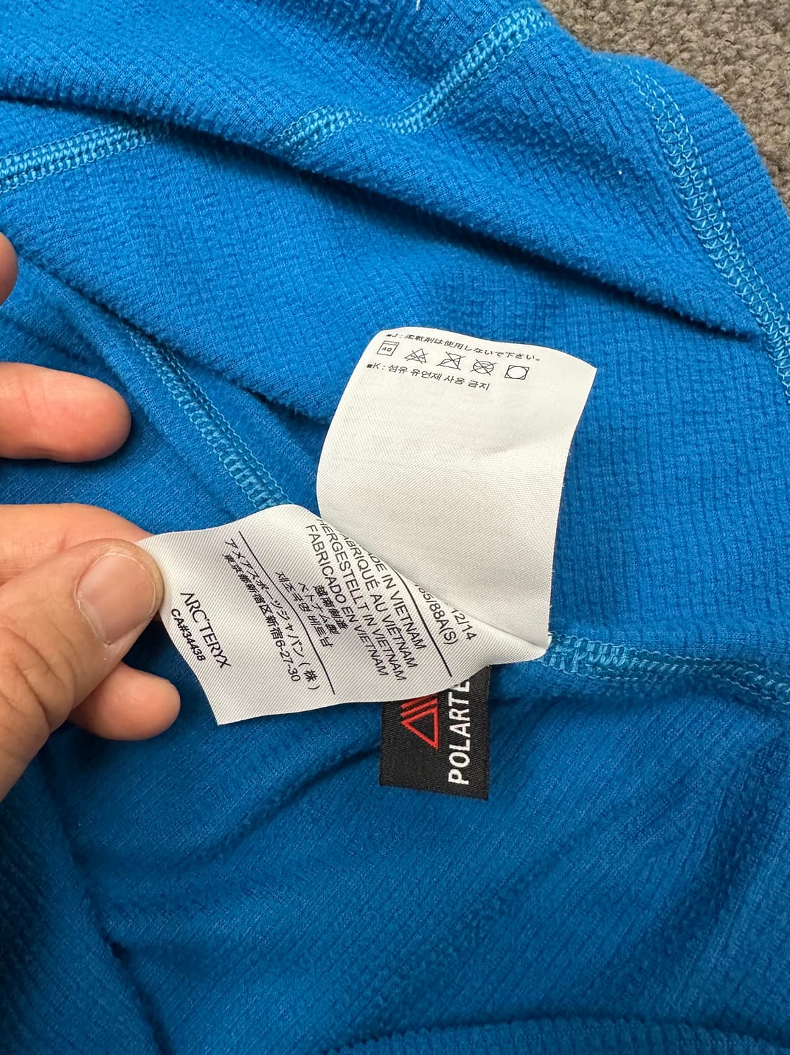 아크테릭스 여성 폴라텍 하프집업 S 상품이미지4