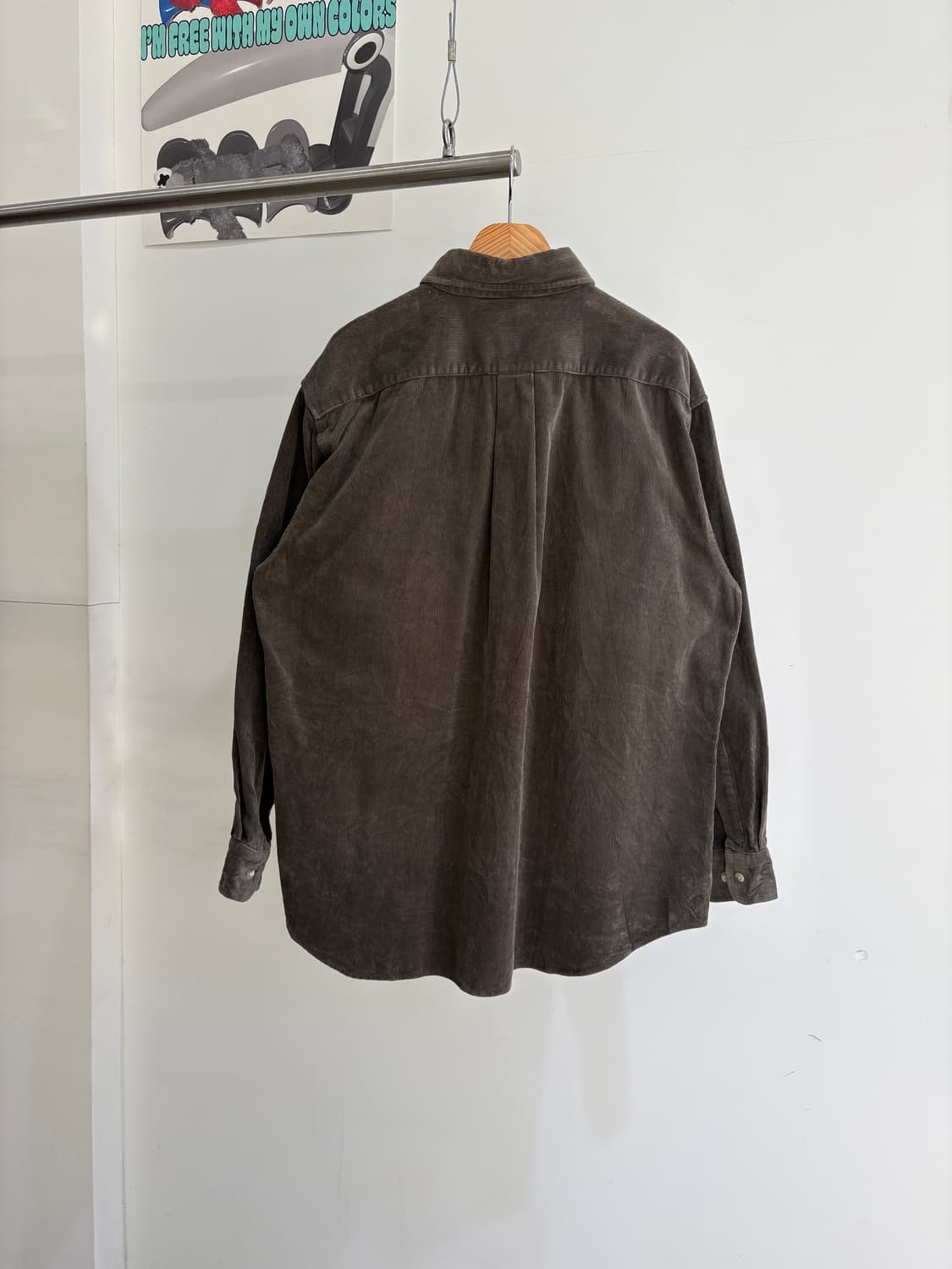 NEW YORK PAPA (Made in Japan) 코듀로이 풀오버셔츠 상품이미지5