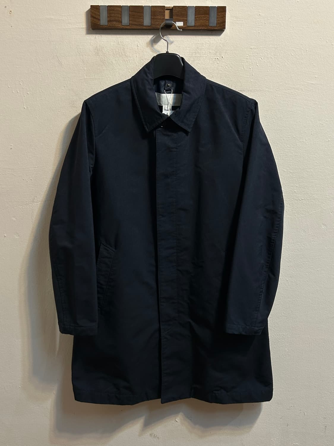 아르켓 컴팩트 폴리에스터 블렌드 발마칸 코트 상품이미지1