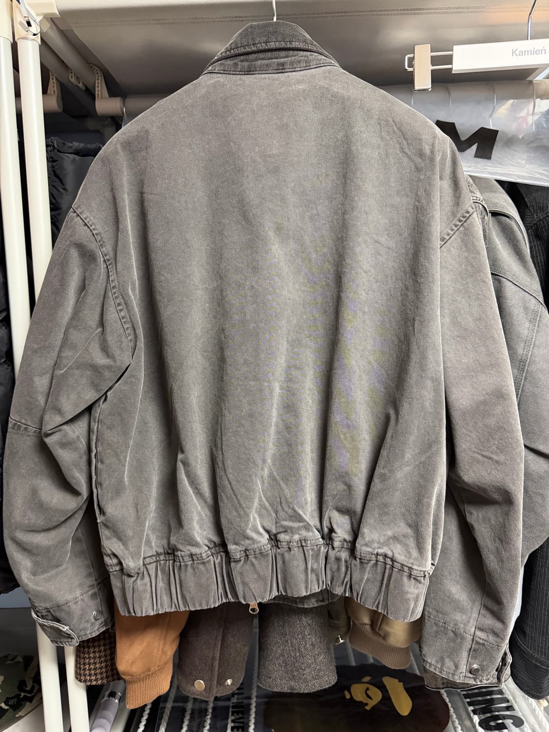 노운 워크자켓 1사이즈 차콜 상품이미지2