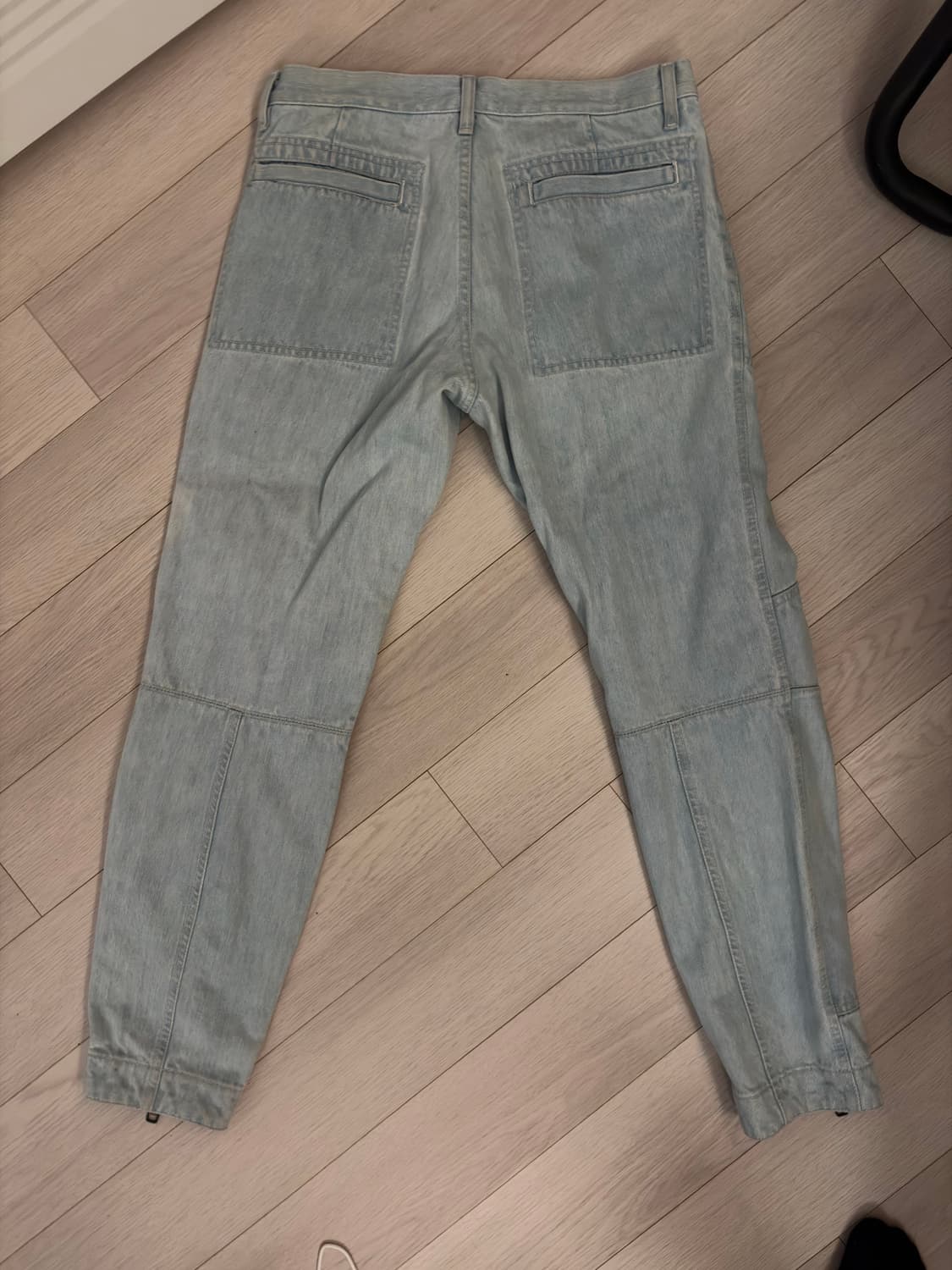 드리스 반 노튼 지퍼 바이커데님 상품이미지2