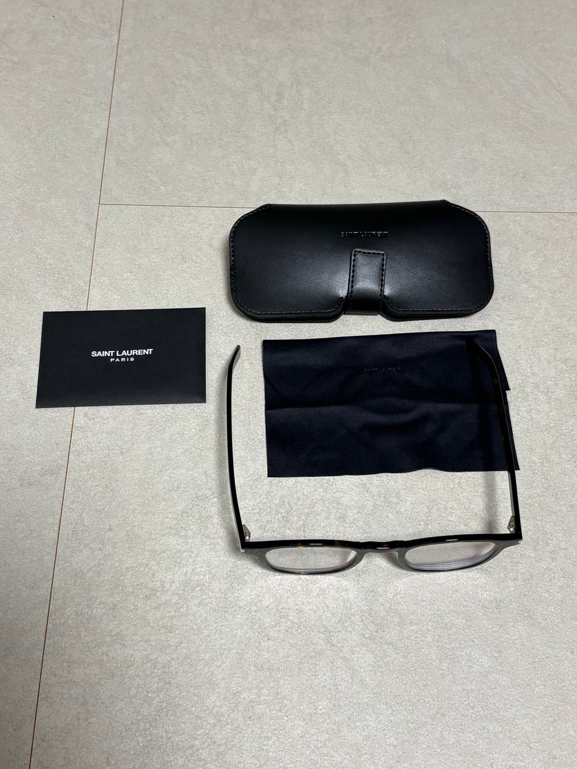 생로랑 SL549 톨토이즈 안경 상품이미지2