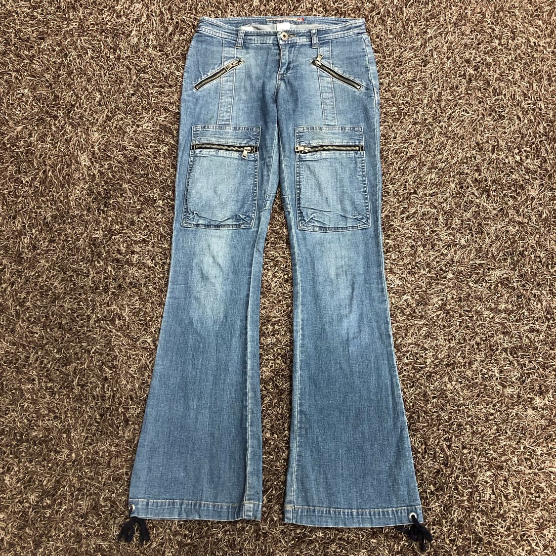 게스 USA 플레어 부츠컷 데님 팬츠 상품이미지1