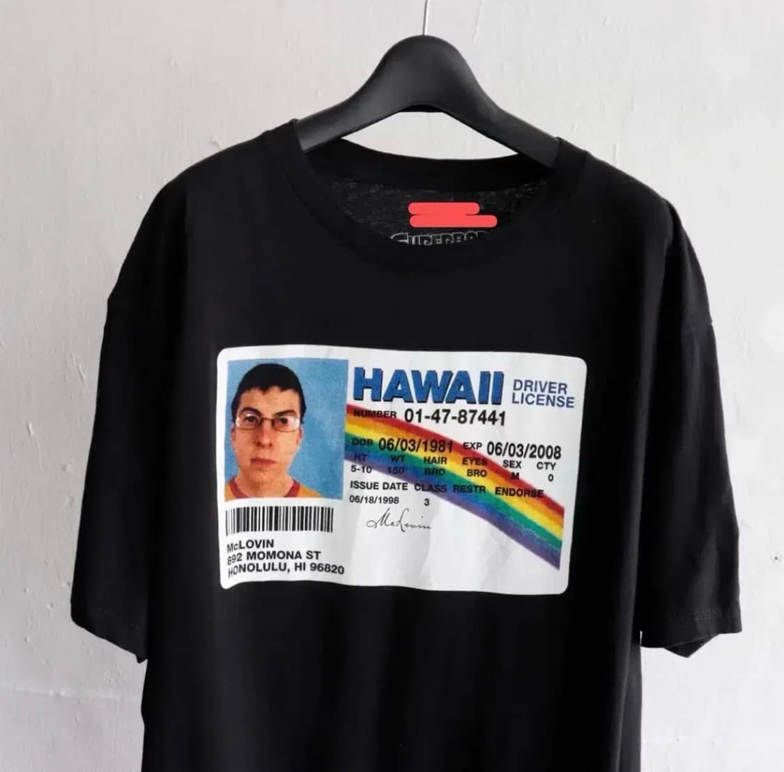 슈퍼배드 맥러빈 McLovin 블랙 M 상품이미지1