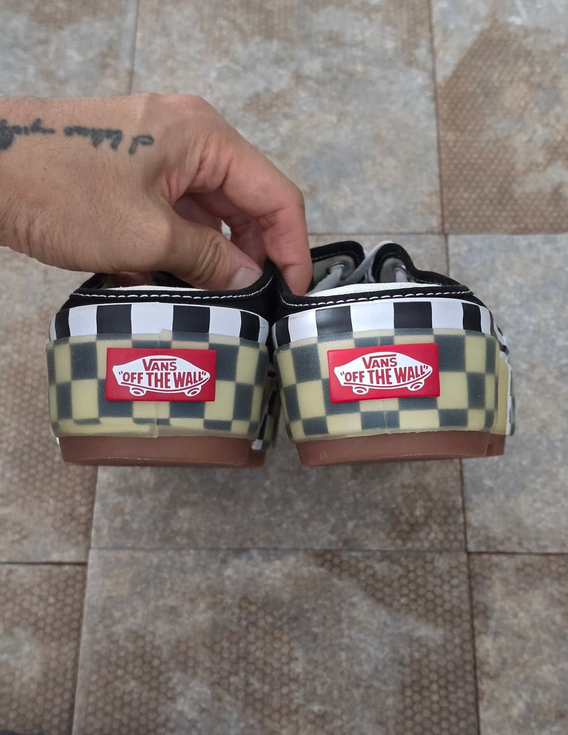 (260)반스 어센틱 뮬 스택드 체커  상품이미지7