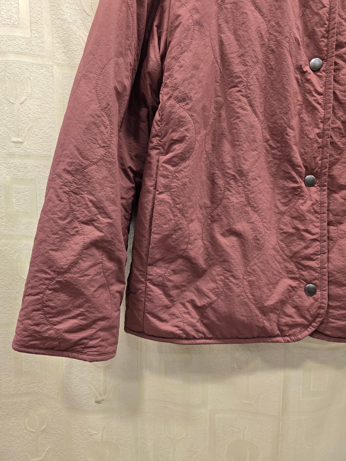 거의새거) 유니클로 양면 퀼팅 가디건 자켓  M(66) 상품이미지4