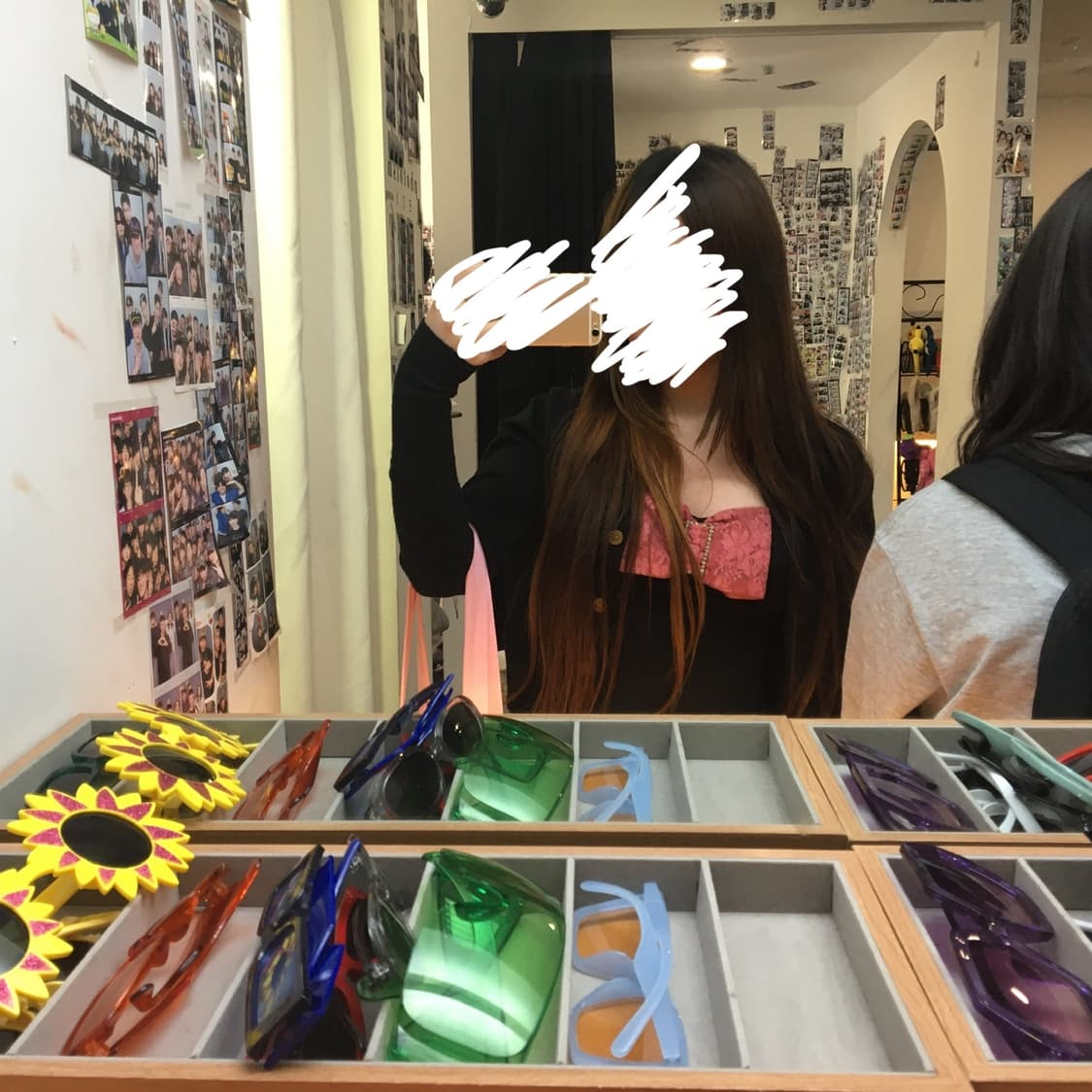 갸루 캡 내장 나시 오네 갸루 나시 마즈 상품이미지2