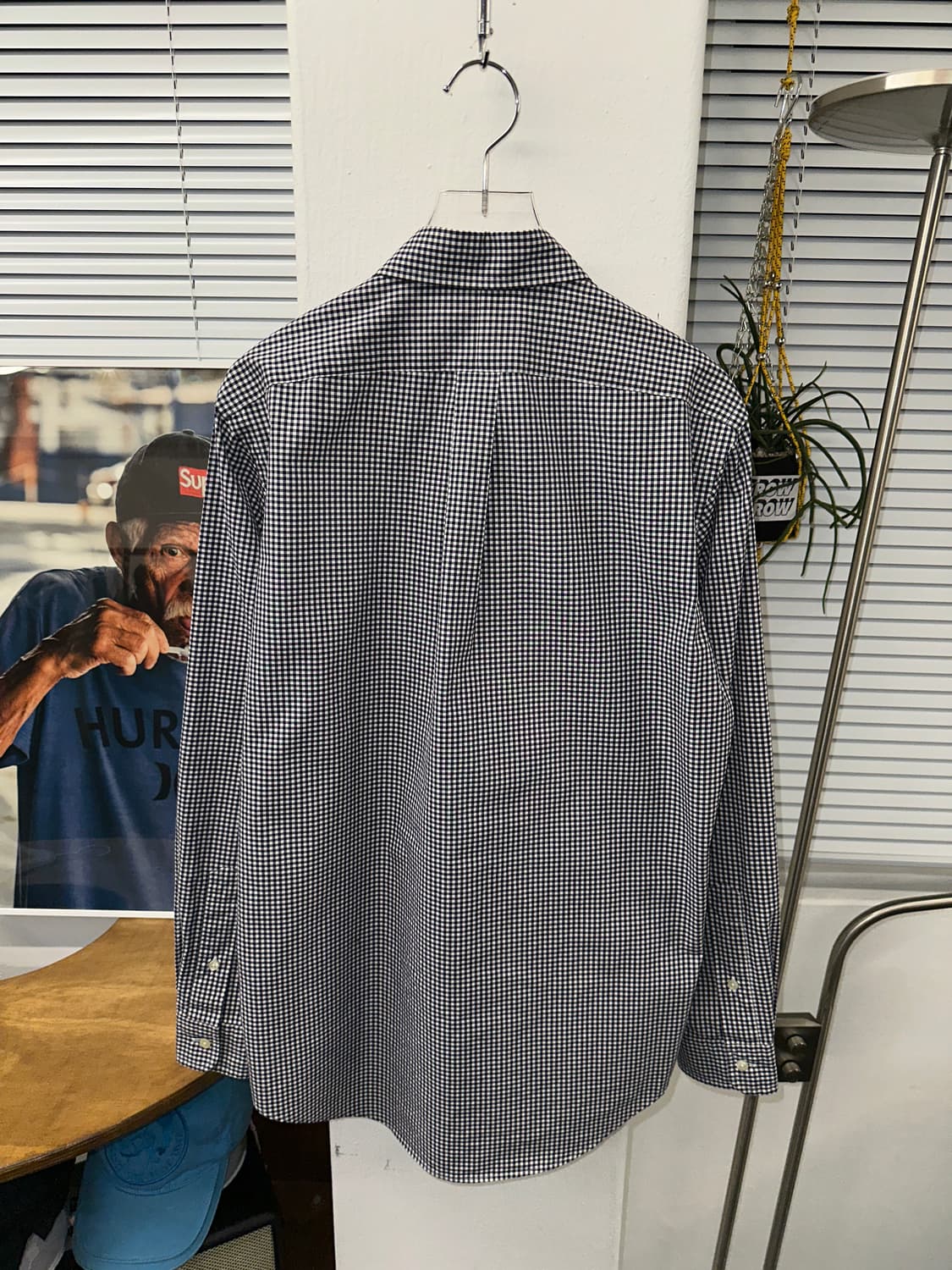 Gingham shirt (s) 상품이미지4