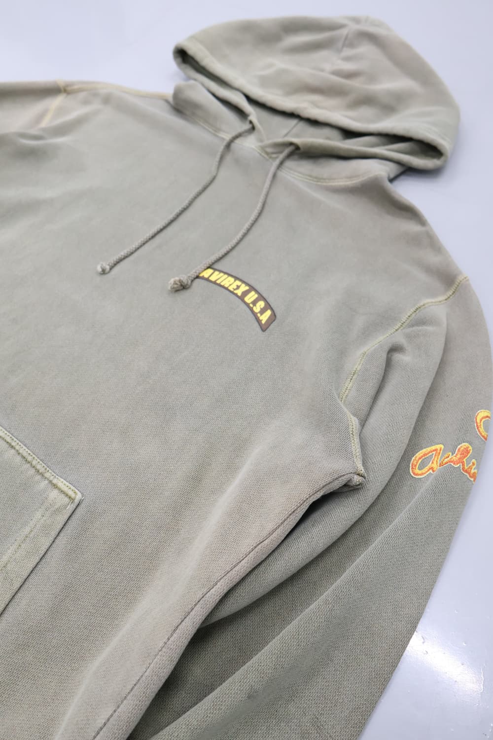 AVIREX Lady Luck Vintage Washed Hoodie 상품이미지3