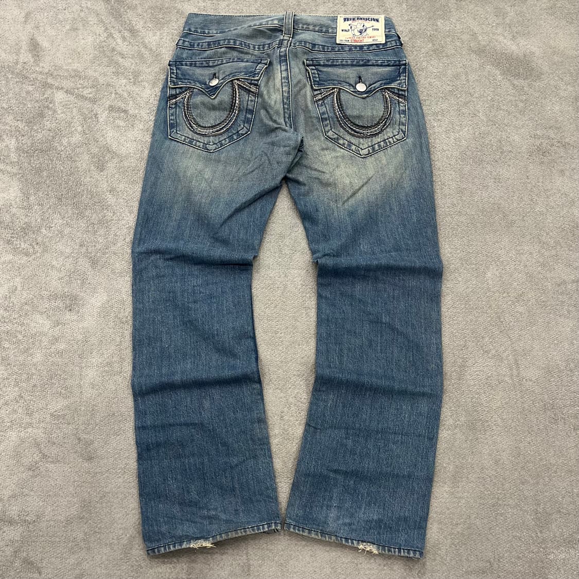 31 트루릴리젼 워싱 스트레이트 데님 상품이미지5