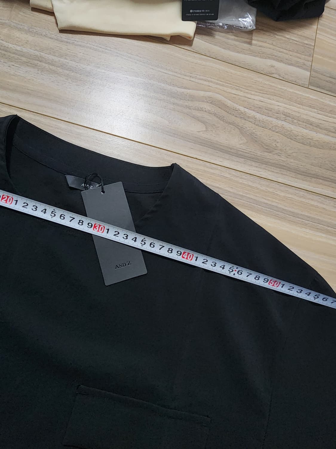 앤드지반팔티셔츠105사이즈블랙색상 상품이미지5