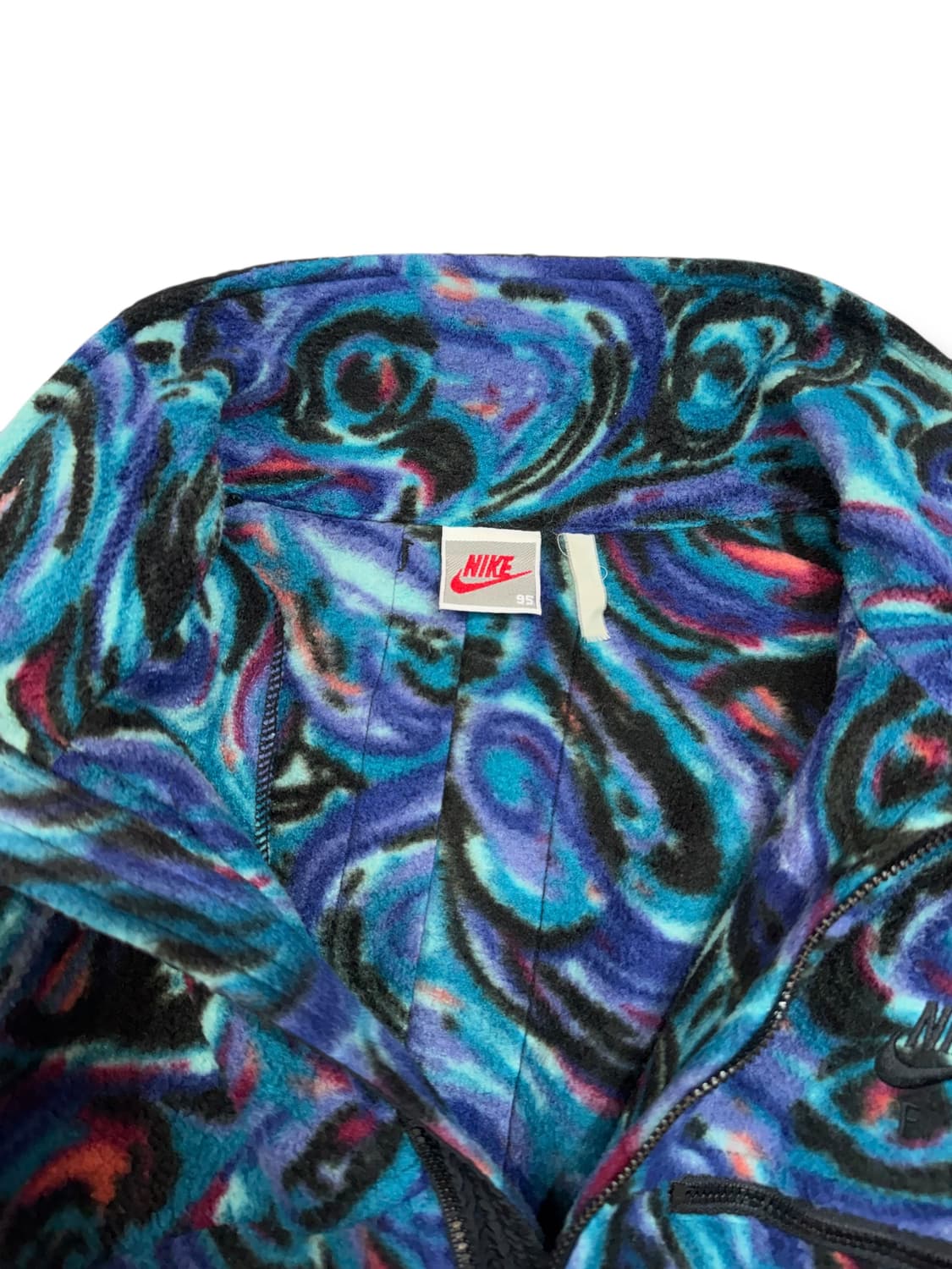 90s 나이키 아방가르드 반집업 후리스 (M)    상품이미지5