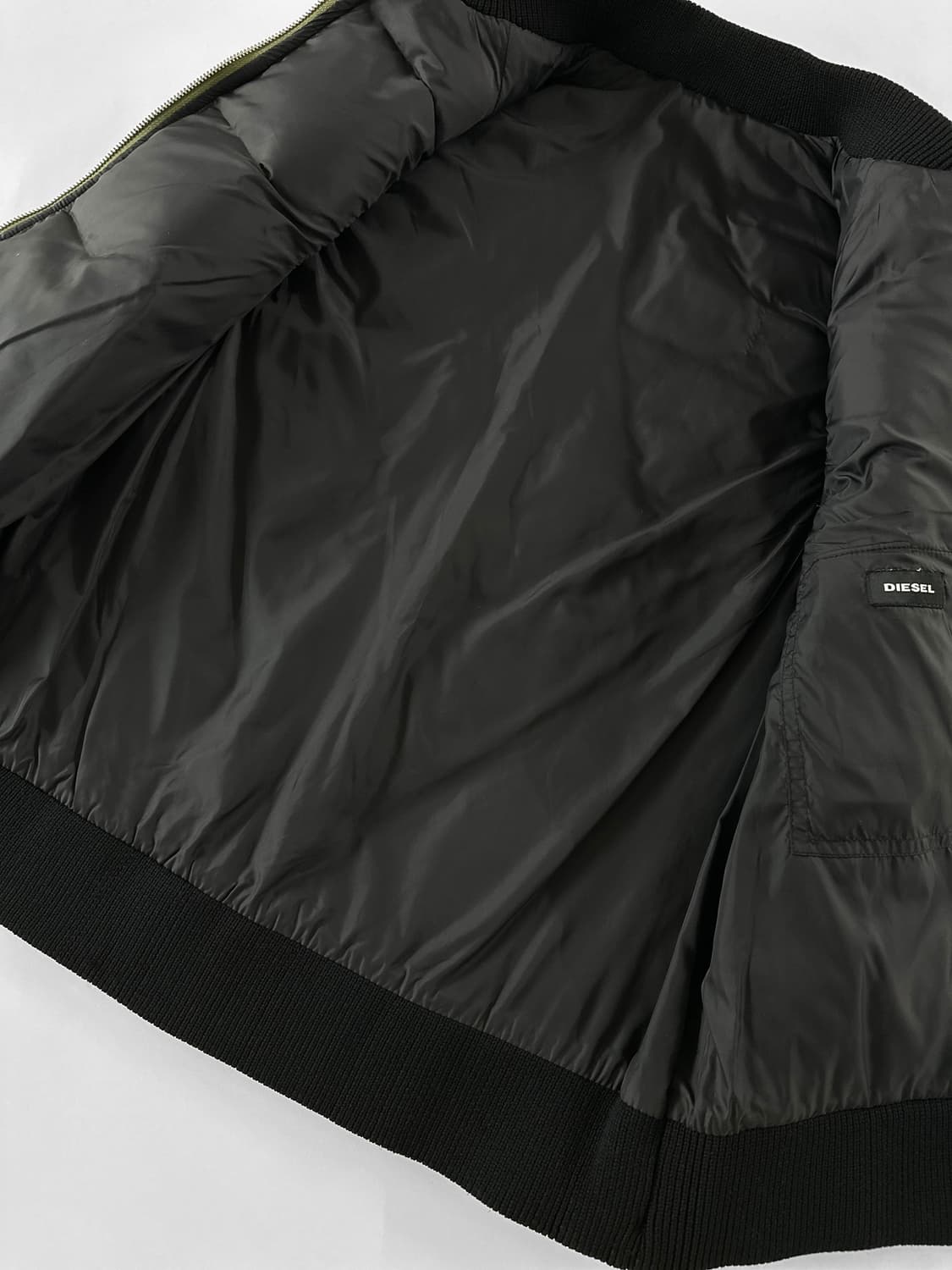 디젤 페어 아일 니트 믹스 퀼팅 베스트 상품이미지9