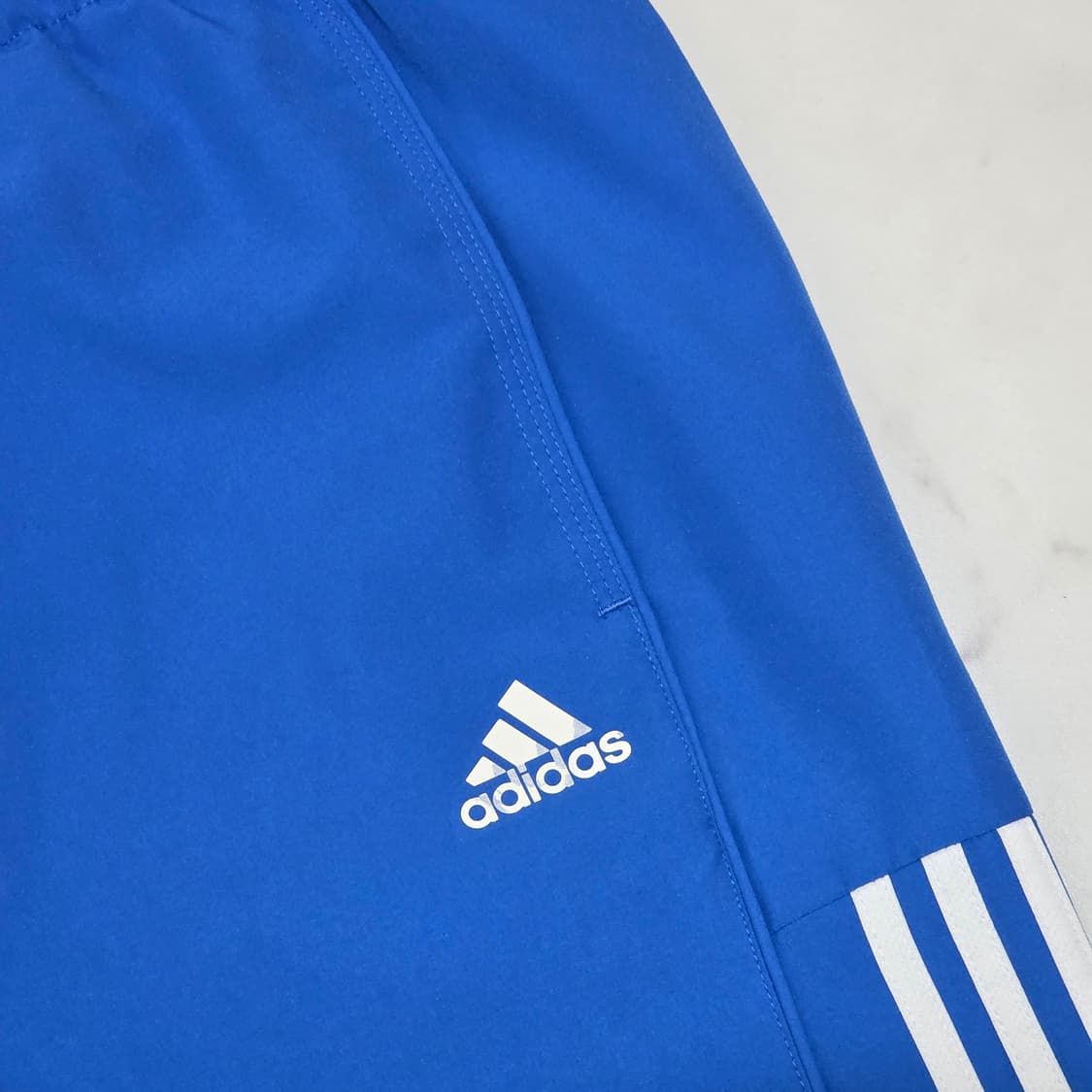 2XL 아디다스 빅사이즈 우븐 쇼츠 반바지 블루 상품이미지2