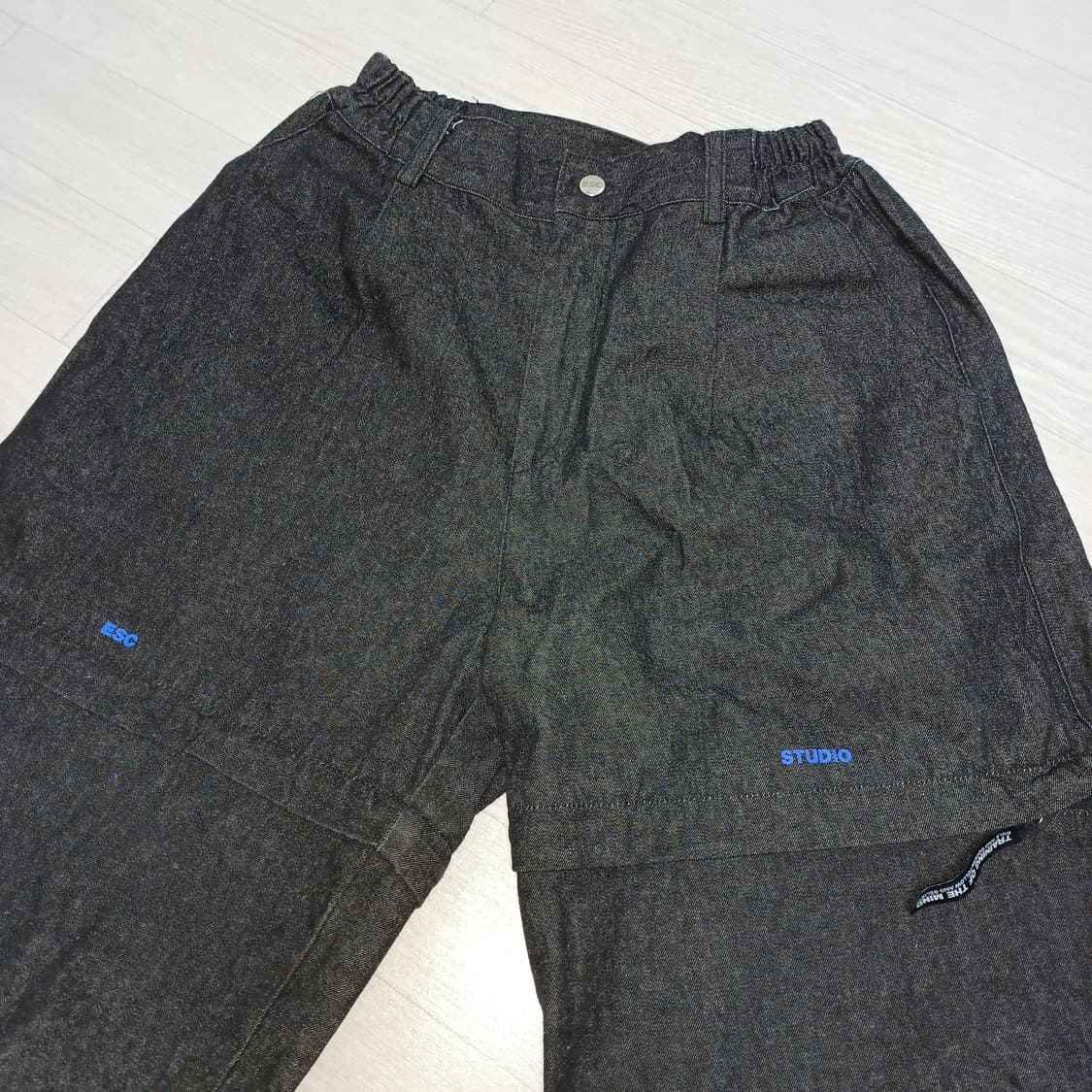 이에스씨스튜디오 지퍼 데님 팬츠 청바지 상품이미지1