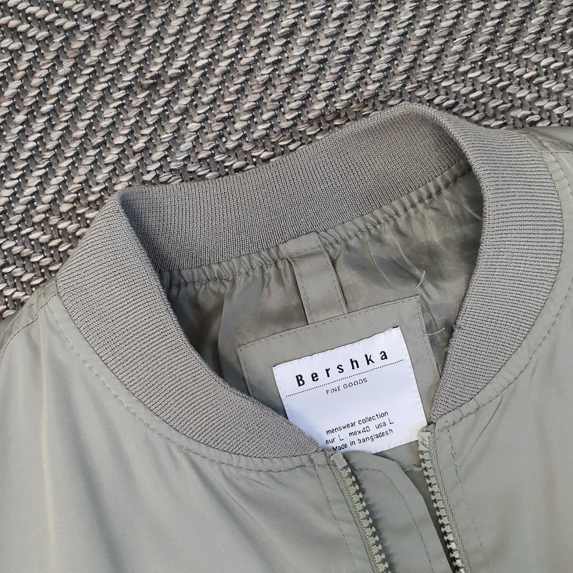 버쉬카 얇은 봄버 집업자켓 남자105 상품이미지2