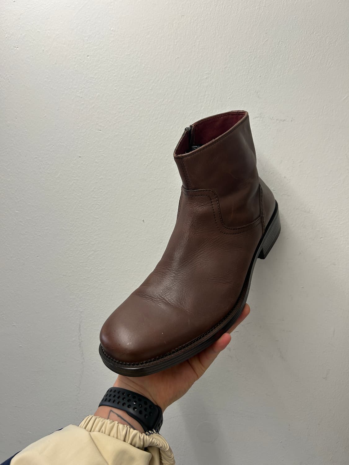 Sergio Rossi 세르지오 로시 레더 부츠 285-290 상품이미지2