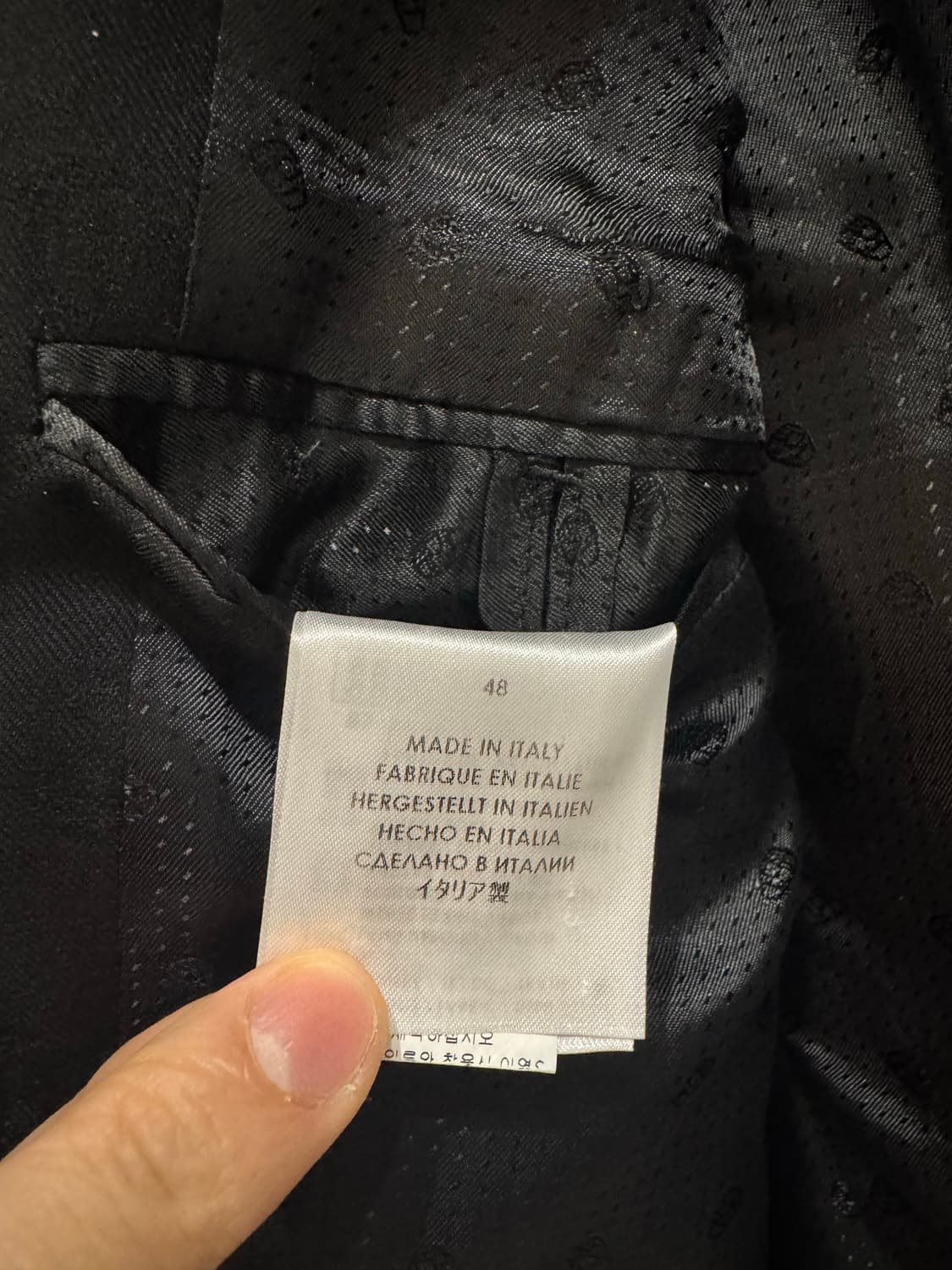 알렉산더 맥퀸 블랙 스컬 블레이저 48 상품이미지5