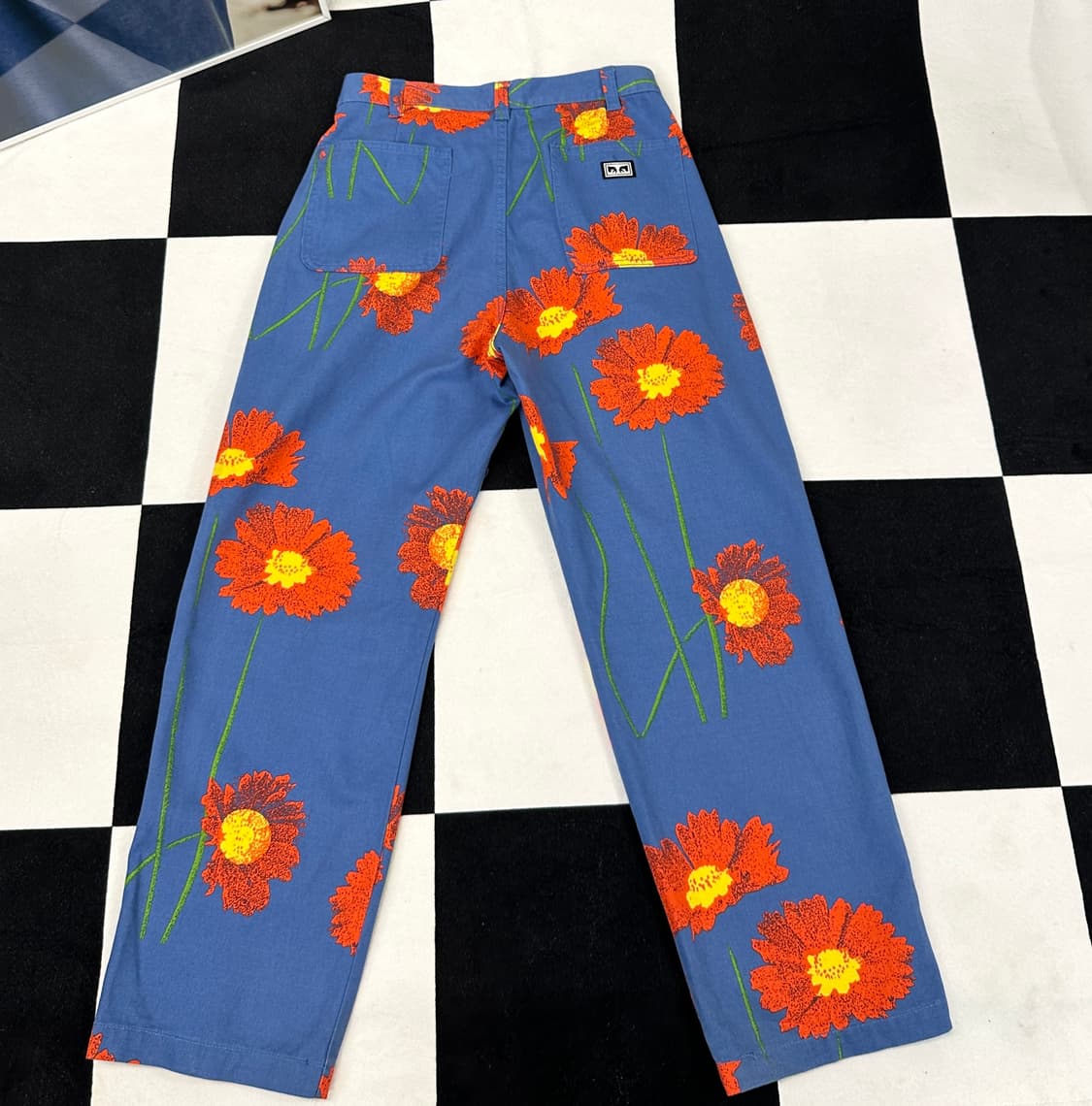 폴른 플라워 핀턱 팬츠 32  상품이미지4