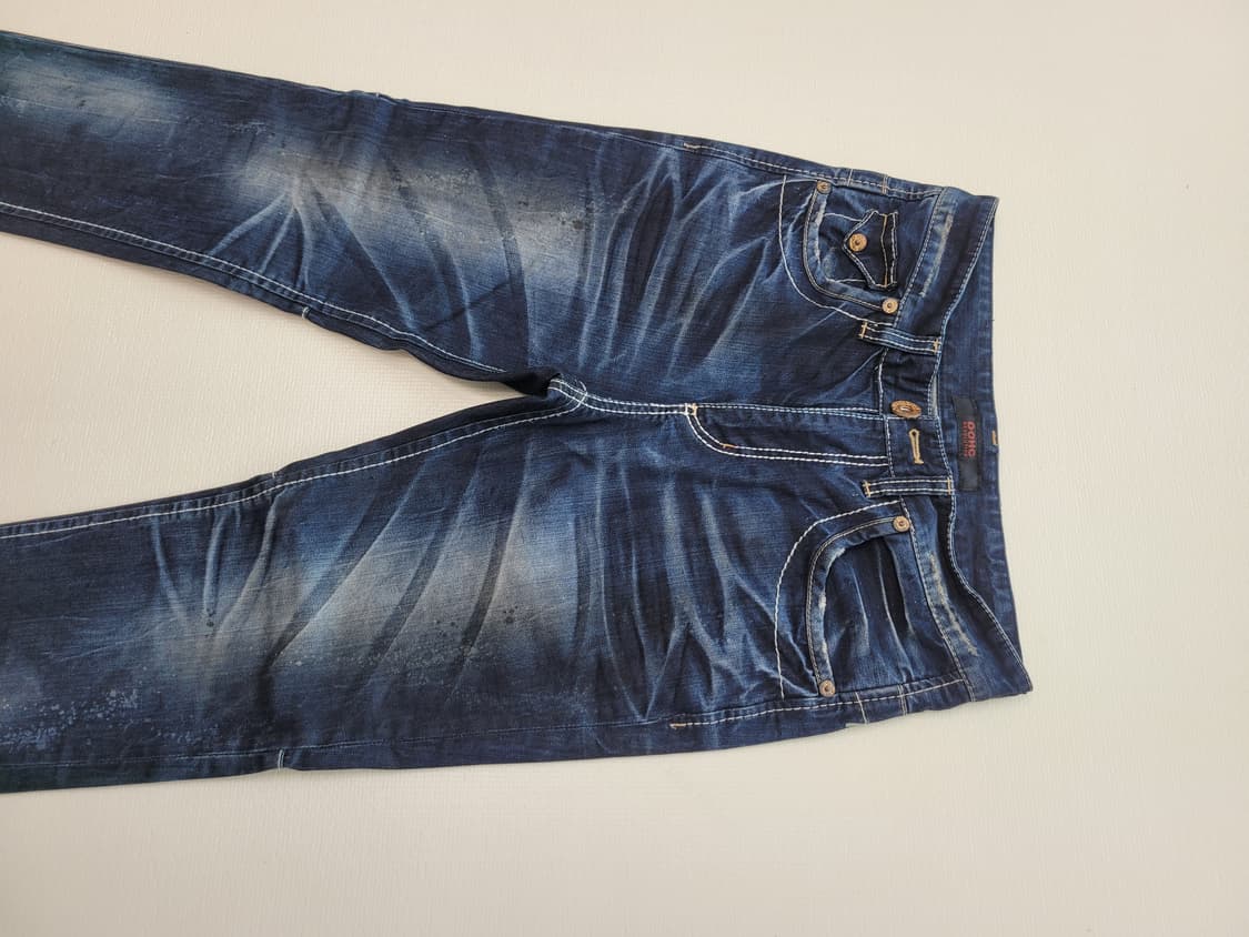 도크 DOHC 엠보워싱 청바지 32 다크네이비 상품이미지3