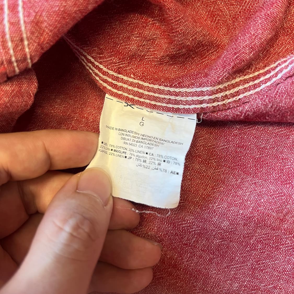 [L]OLD NAVY 올드네이비 코튼 셔츠 상품이미지5
