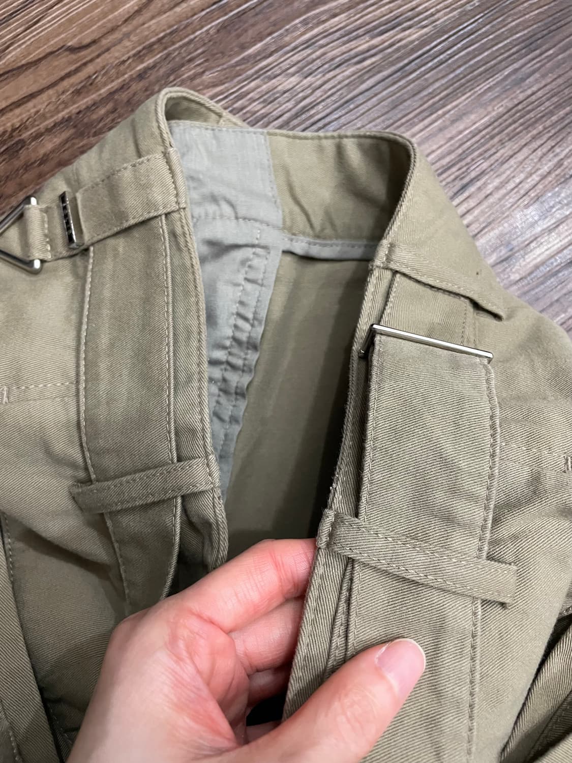 솔리드옴므 21SS 카고팬츠 베이지 46 상품이미지10