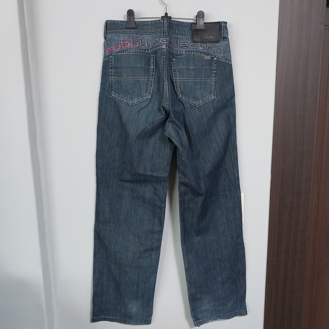 후부 와이드핏 데님 남자32  상품이미지2