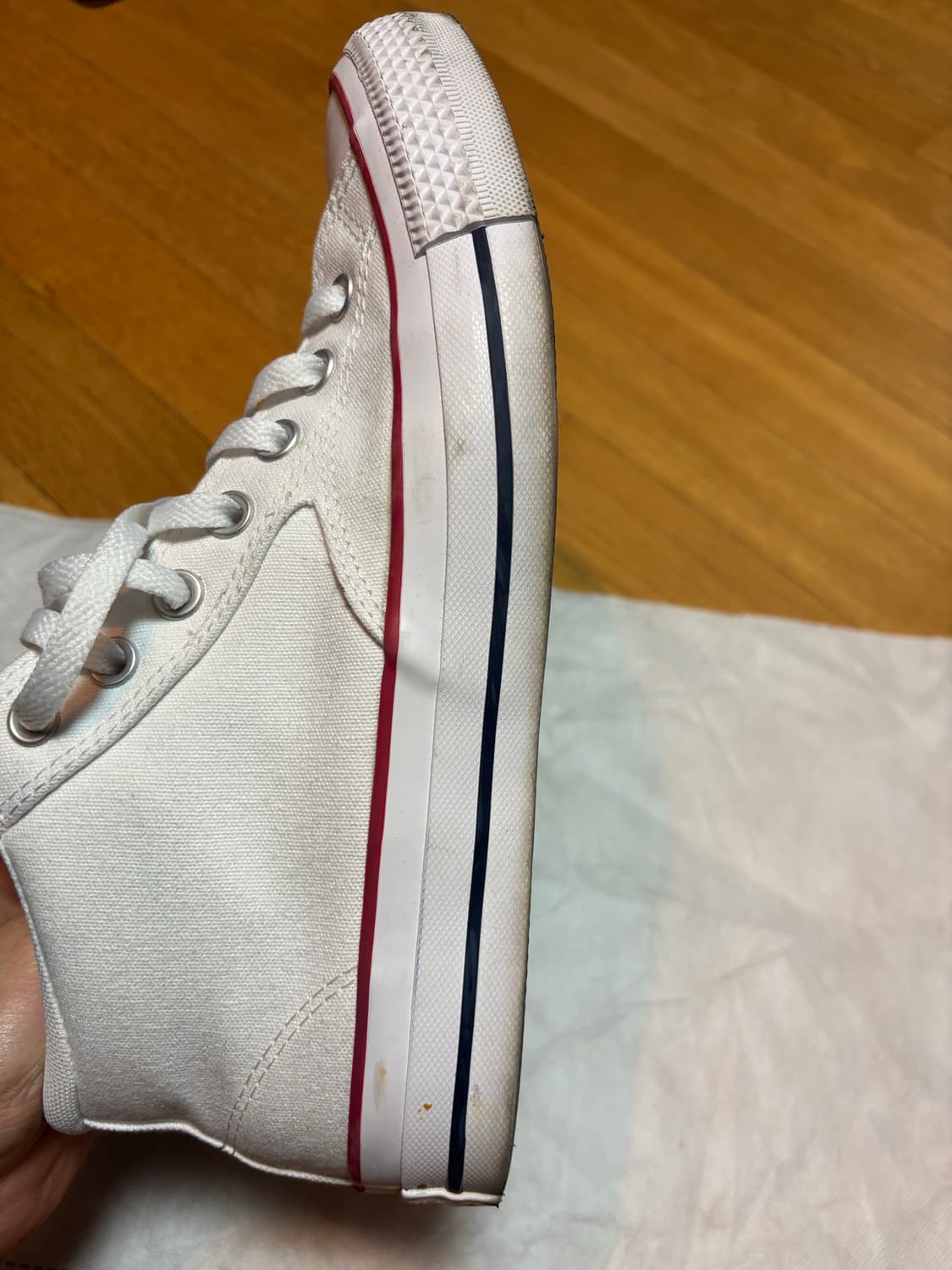 컨버스 미드 화이트 270 상품이미지4