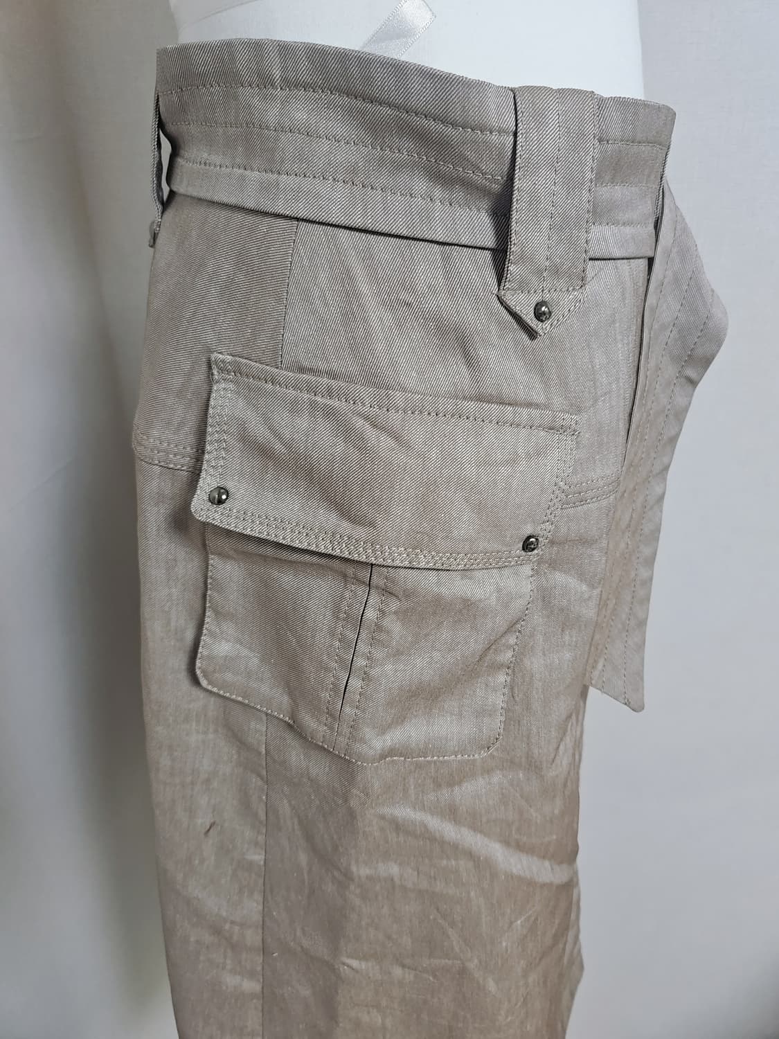 pinore 벨트 미디 스커트 상품이미지4