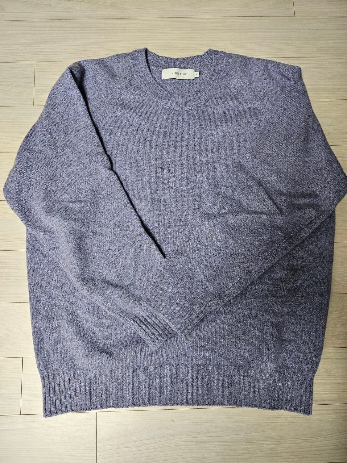 유니온블루 오로라 알파카 니트 L 상품이미지3