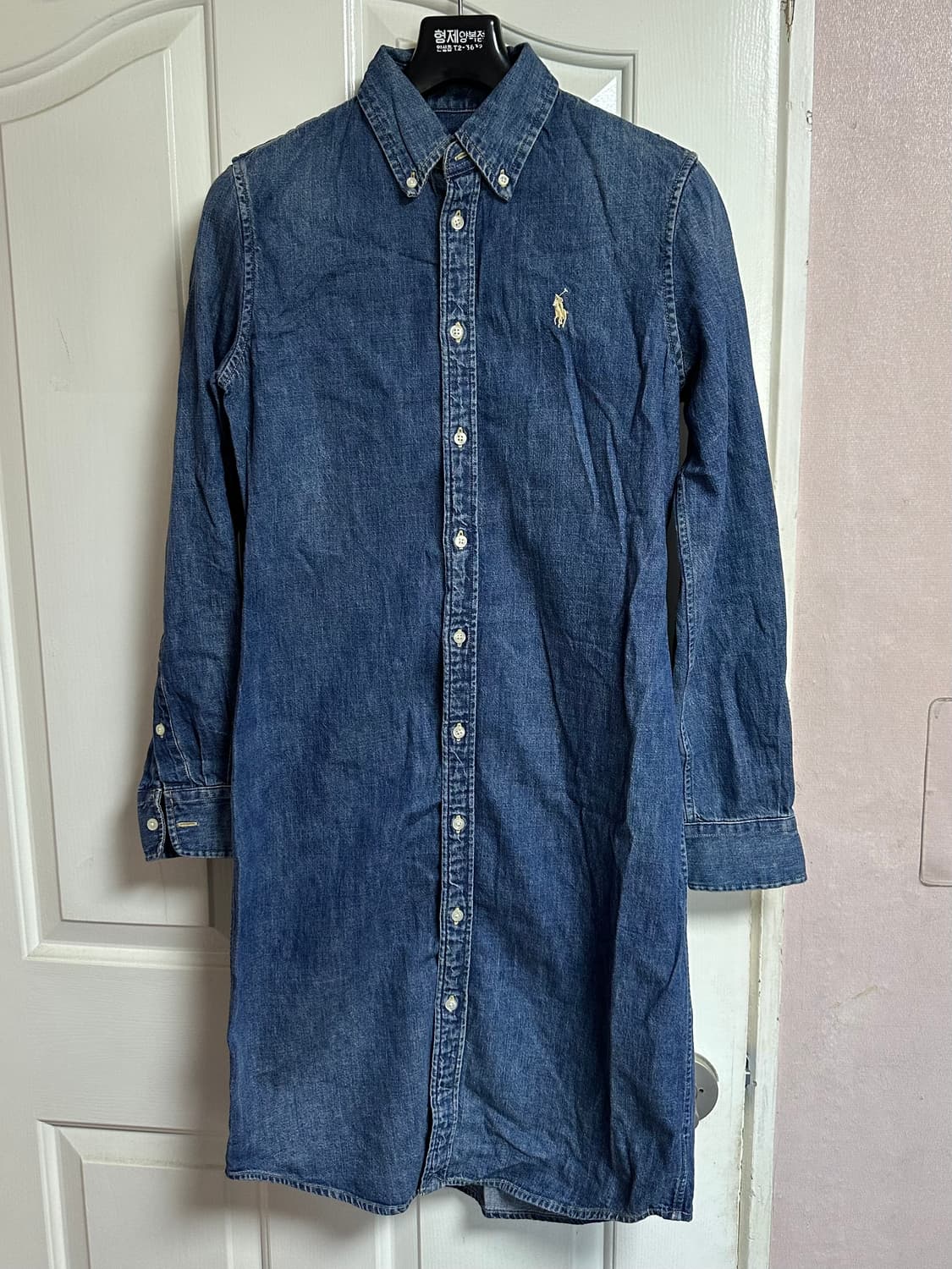 폴로 랄프로렌 데님 셔츠 원피스 S사이즈 상품이미지1