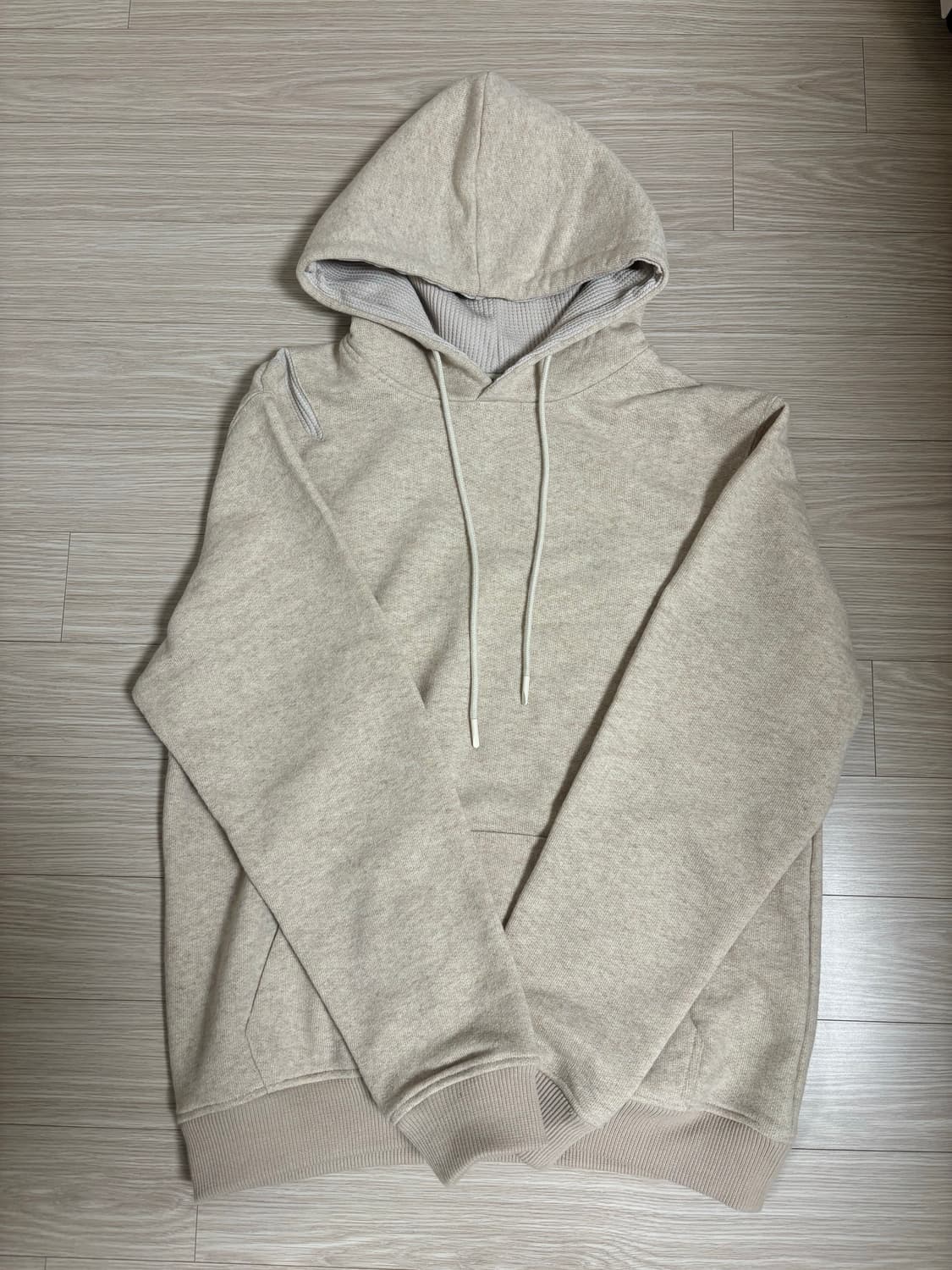 엑슬림 후드 EP.6 01 HOODIE COLOR : BEIGE 상품이미지2