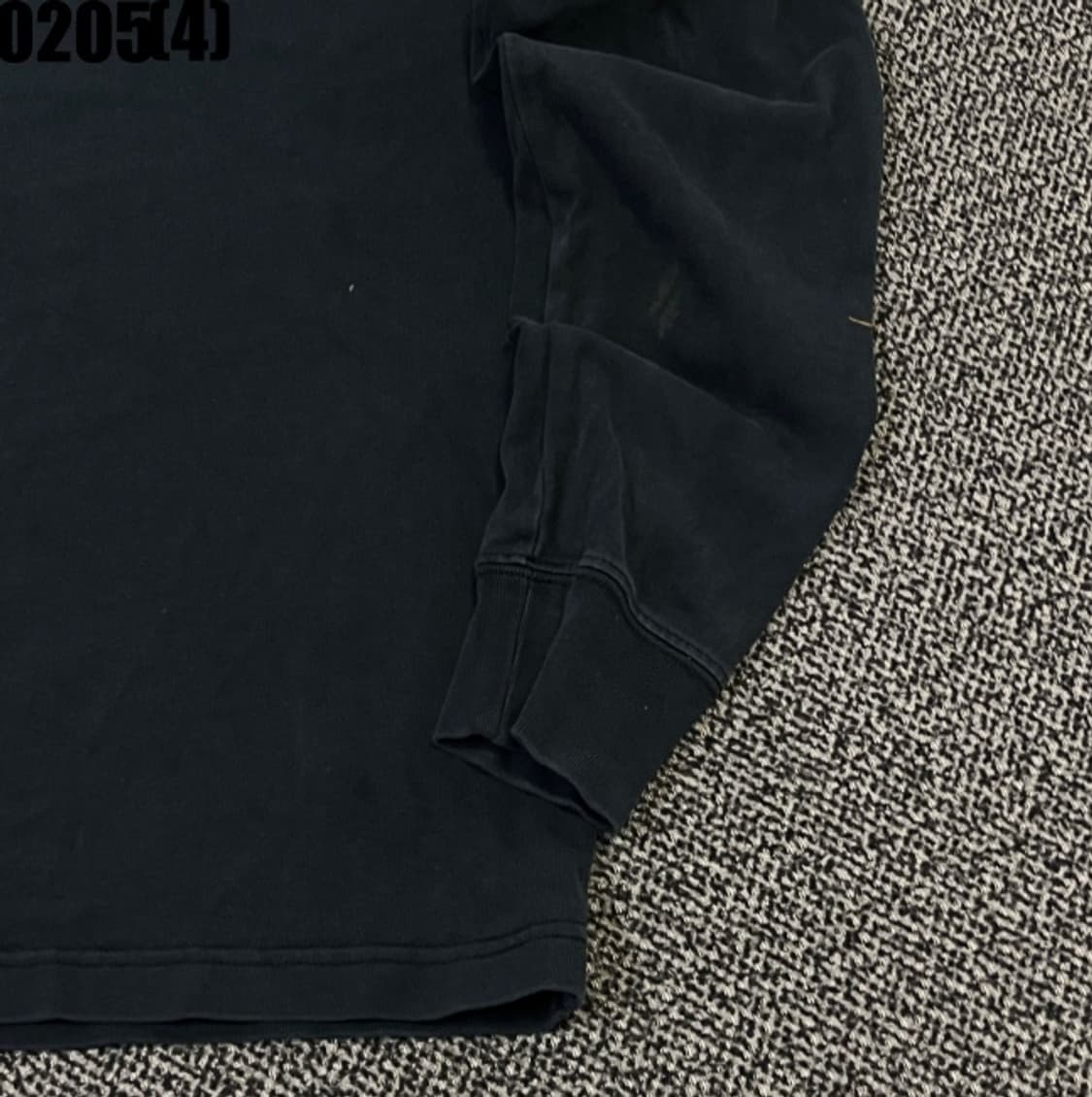 [M/95] 나이키 조던 블랙 뒷프린팅 긴팔 티셔츠 0205(4) 상품이미지4