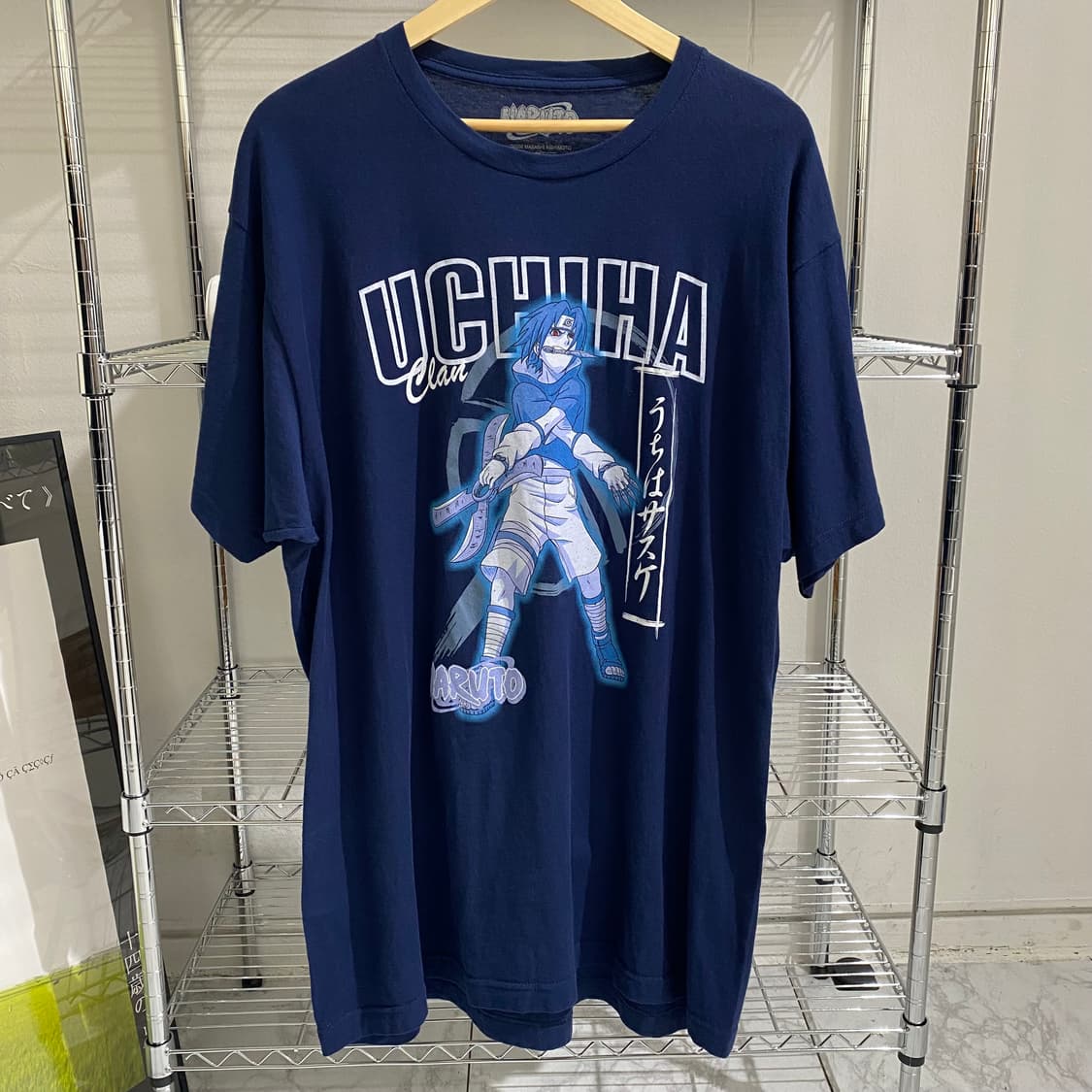 나루토 사스케 오피셜 애니메이션 티셔츠 상품이미지1