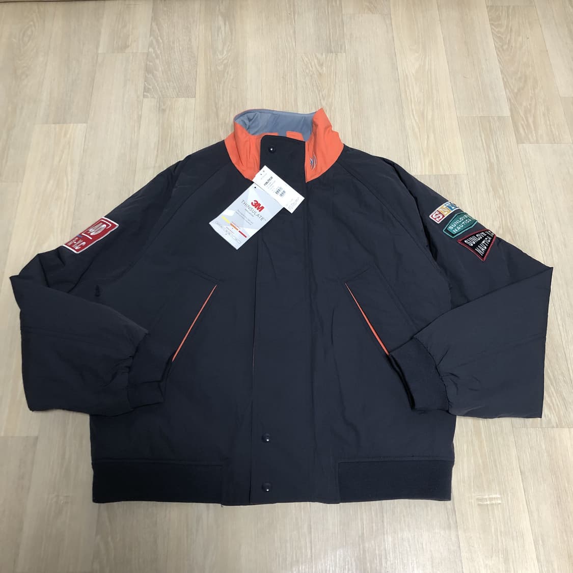 (XL) 새상품 노티카 x 선러브 리버시블 3M 신슐레이트 자켓 네이비 상품이미지1