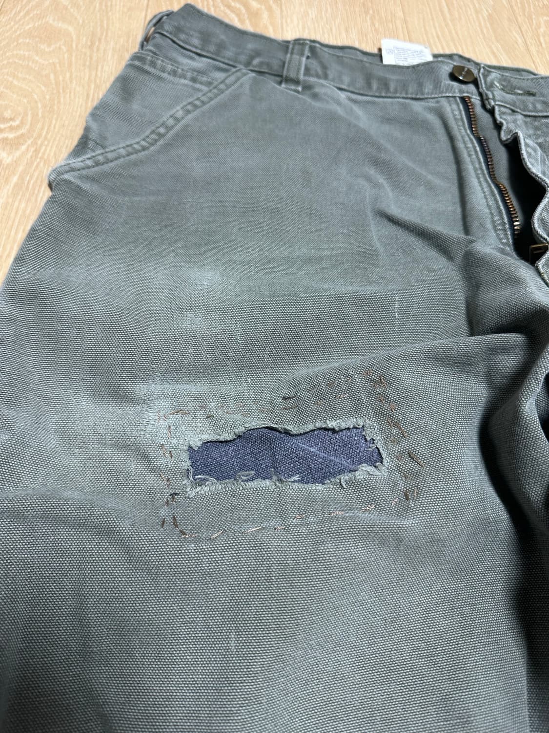 칼하트 모스그린 싱글니 34/32 상품이미지2