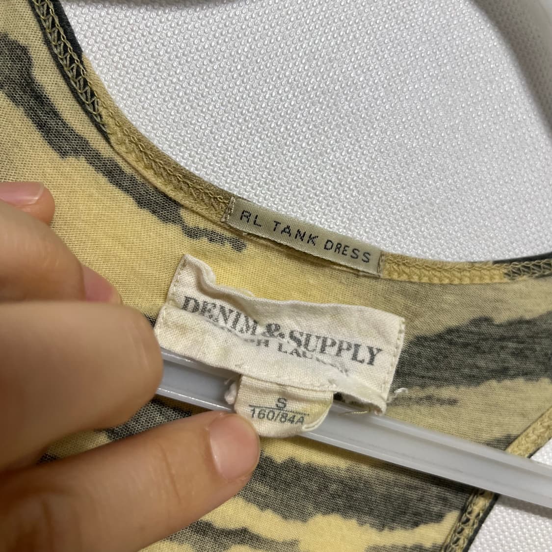 데님앤서플라이 타이거 프린트 맥시 드레스 S 상품이미지2